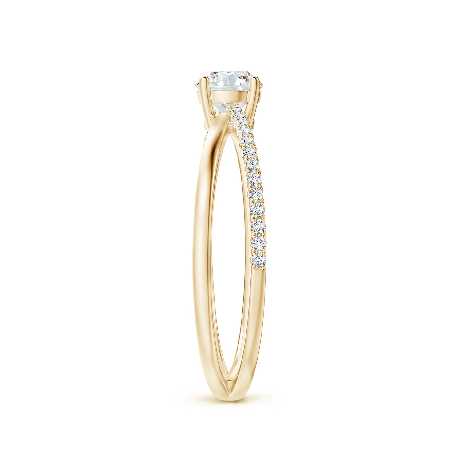 G, VS2 / 0.51 CT / 14 KT Yellow Gold