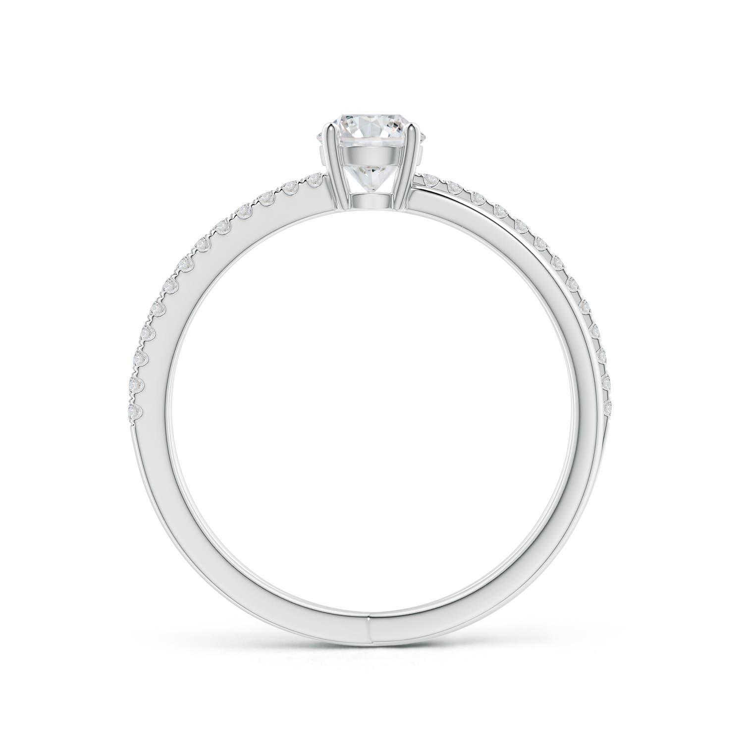 H, SI2 / 0.51 CT / 14 KT White Gold