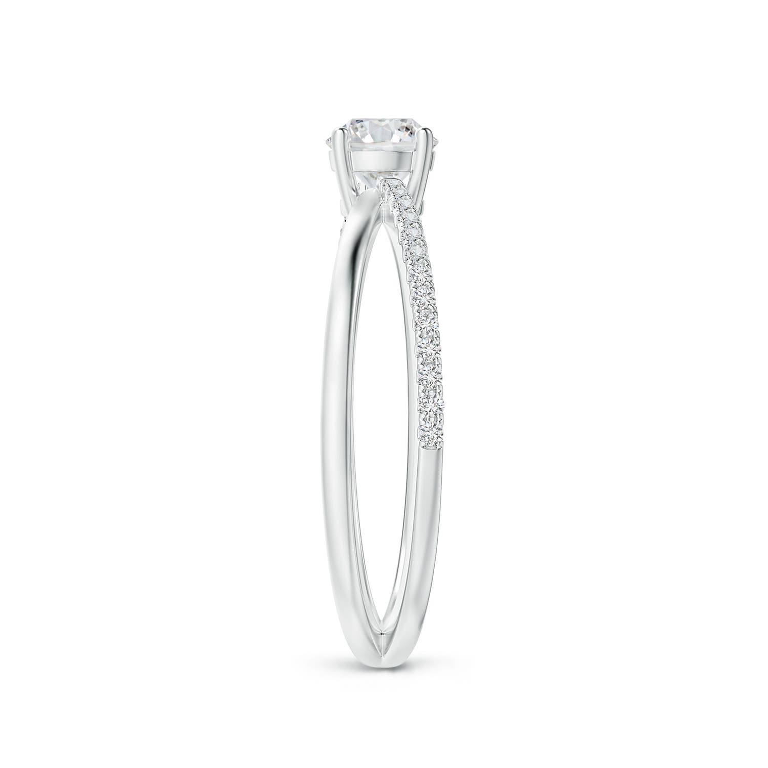 H, SI2 / 0.51 CT / 14 KT White Gold