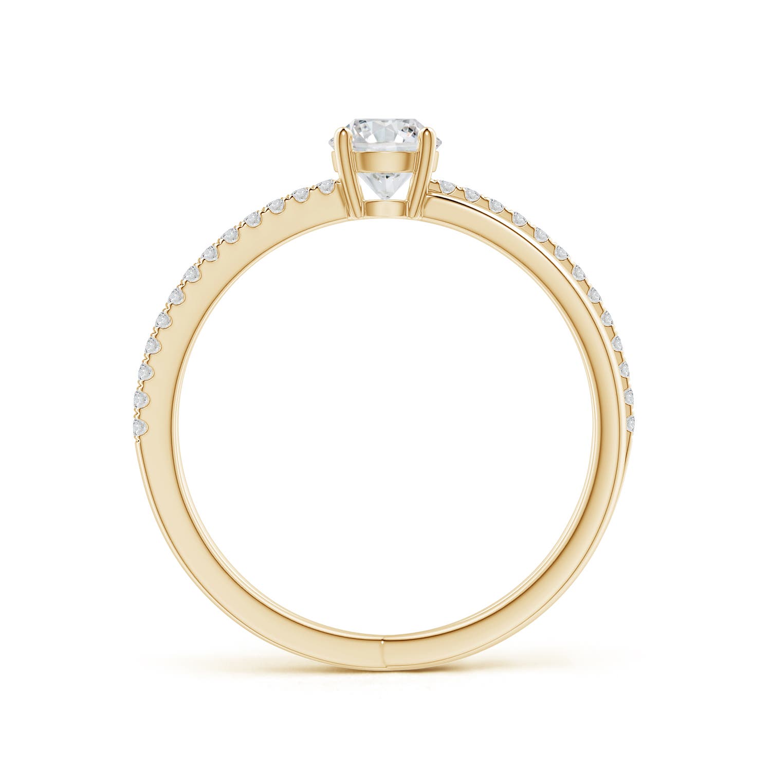 H, SI2 / 0.51 CT / 14 KT Yellow Gold