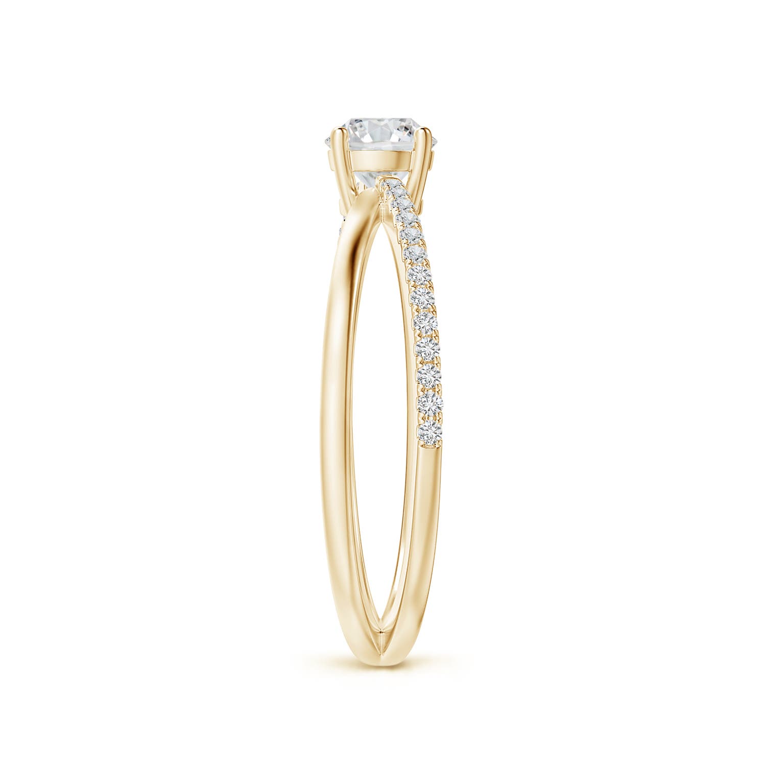 H, SI2 / 0.51 CT / 14 KT Yellow Gold