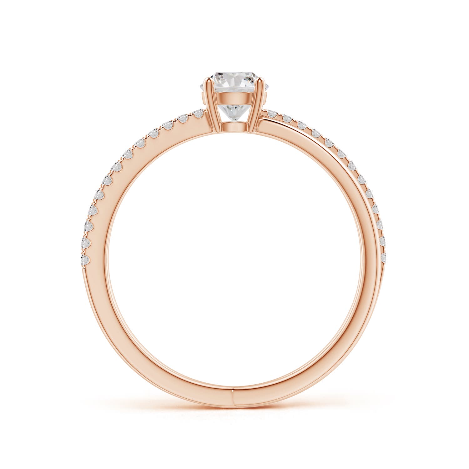 I-J, I1-I2 / 0.51 CT / 14 KT Rose Gold