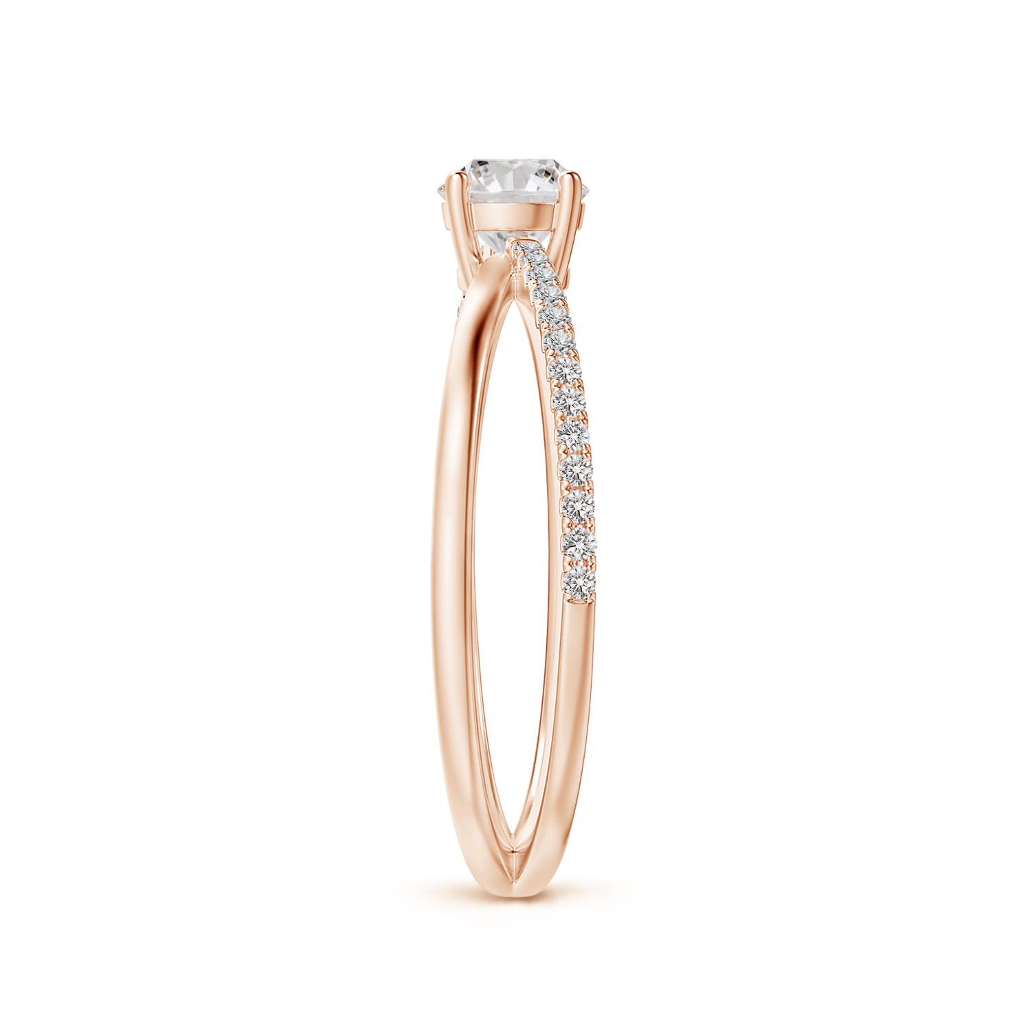 I-J, I1-I2 / 0.51 CT / 14 KT Rose Gold