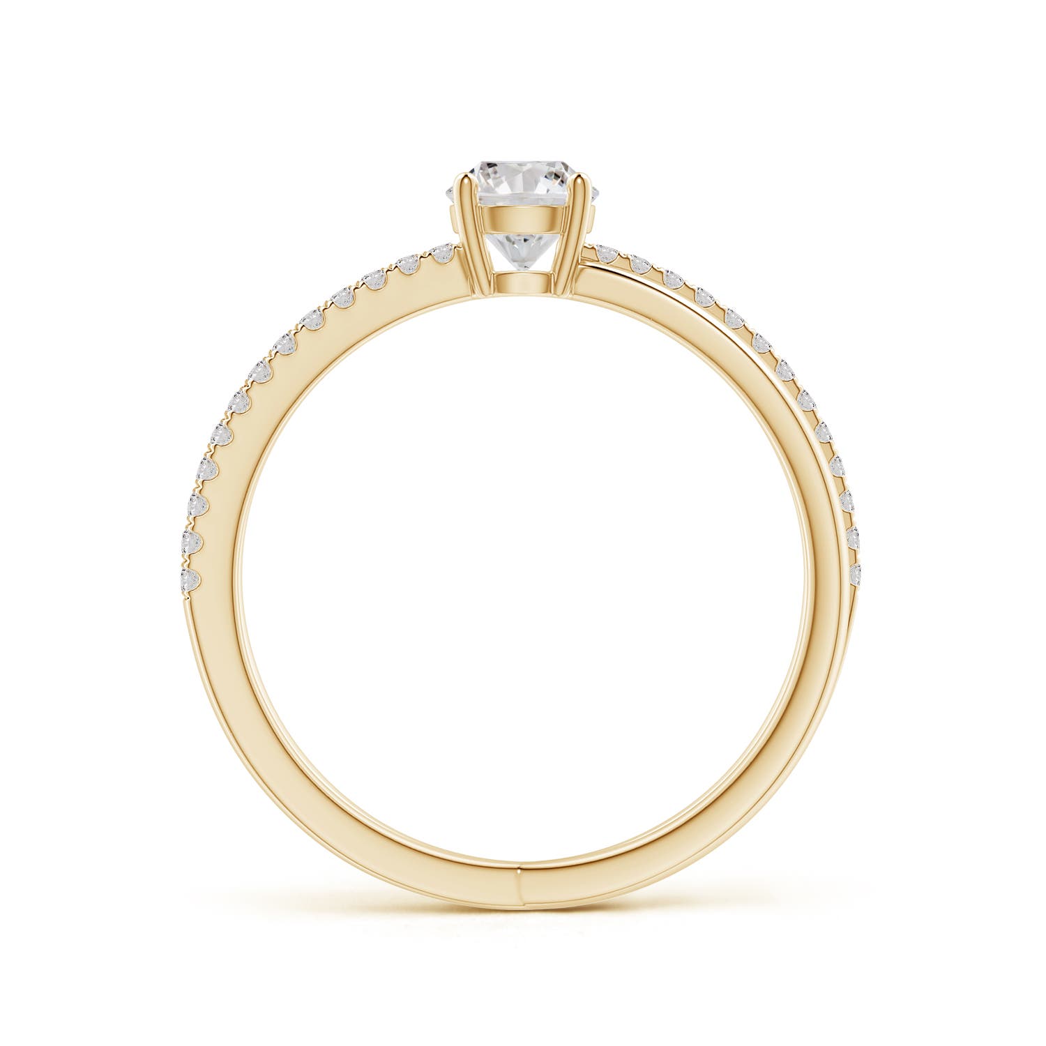 I-J, I1-I2 / 0.51 CT / 14 KT Yellow Gold