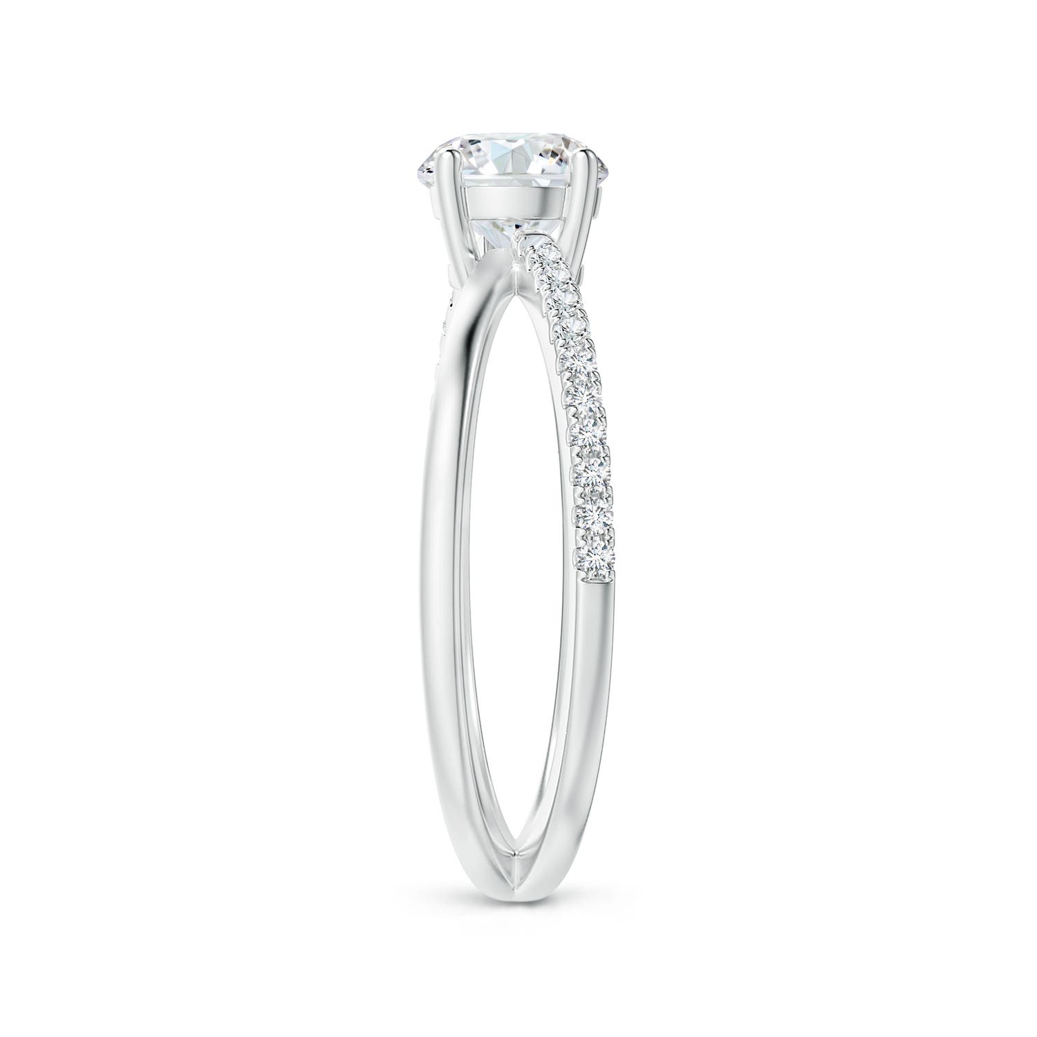 F-G, VS / 0.76 CT / 14 KT White Gold