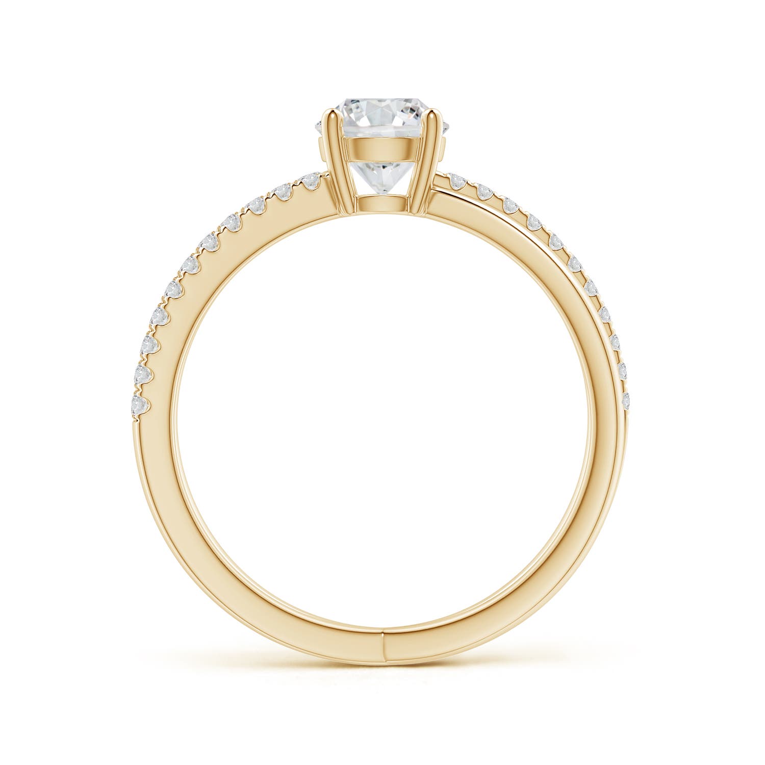 H, SI2 / 0.76 CT / 14 KT Yellow Gold