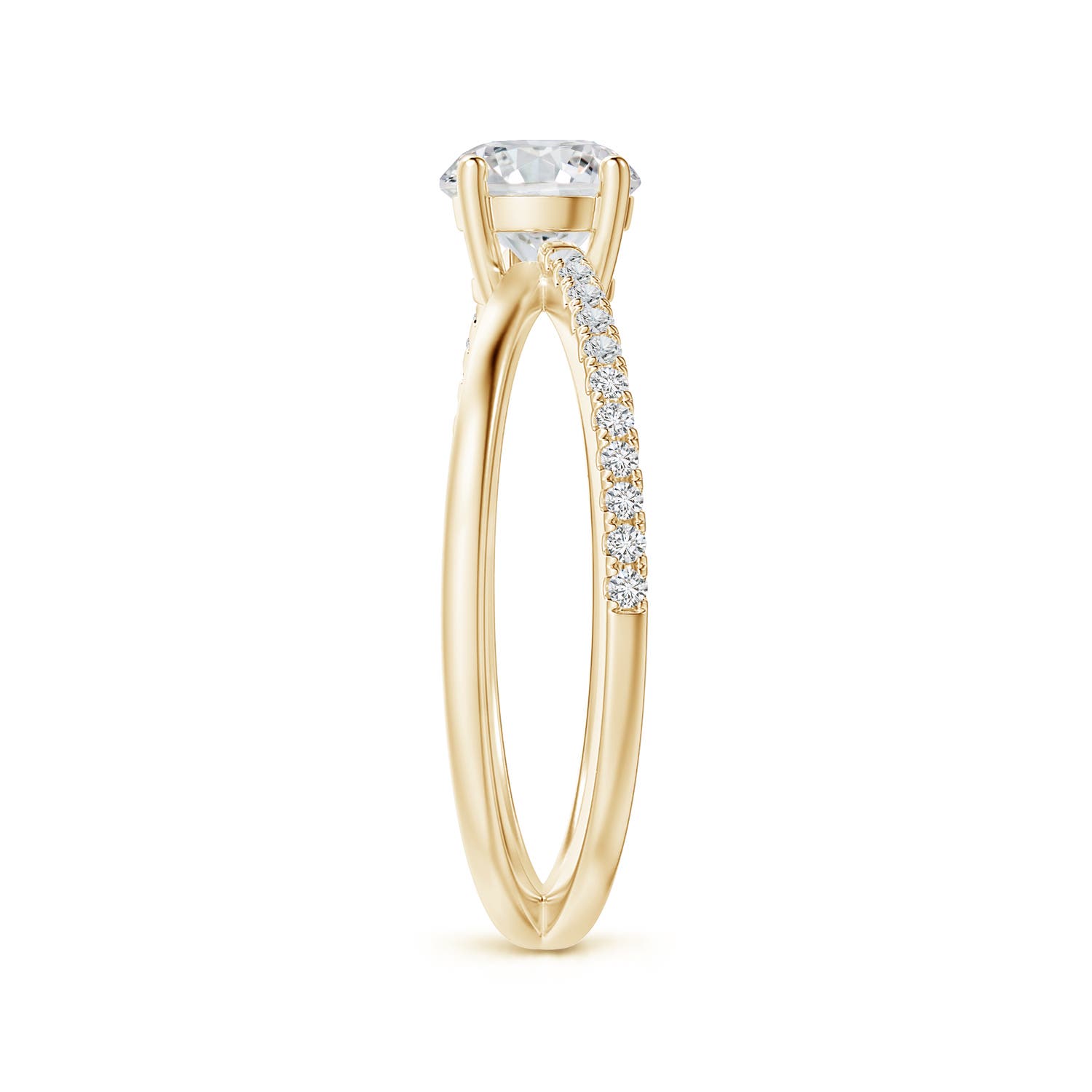 H, SI2 / 0.76 CT / 14 KT Yellow Gold