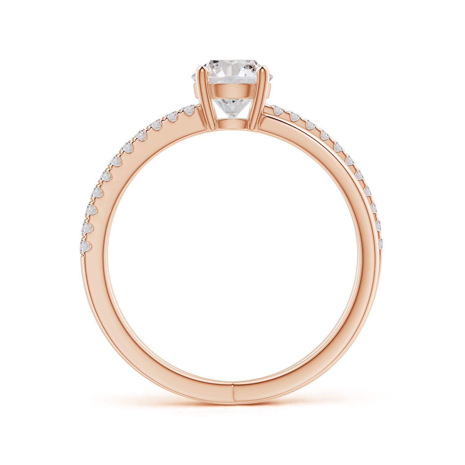 I-J, I1-I2 / 0.76 CT / 14 KT Rose Gold