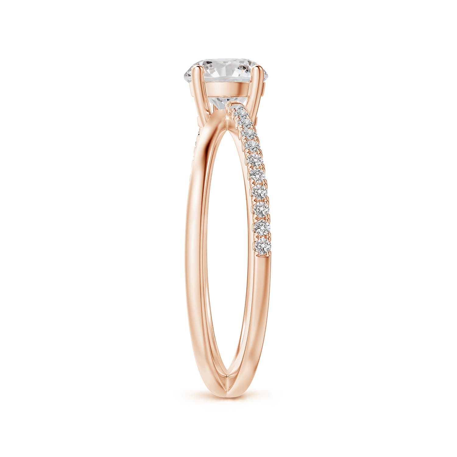 I-J, I1-I2 / 0.76 CT / 14 KT Rose Gold