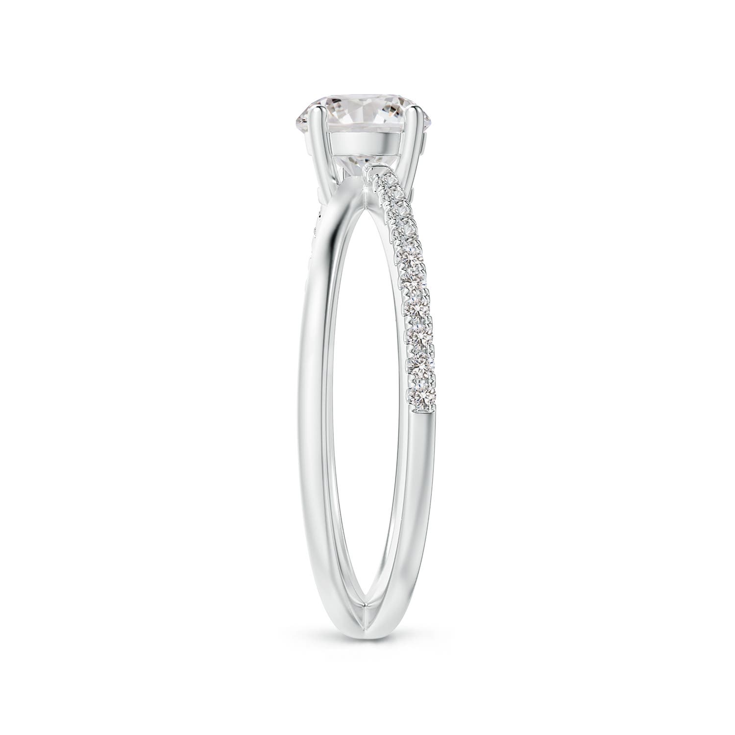 I-J, I1-I2 / 0.76 CT / 14 KT White Gold