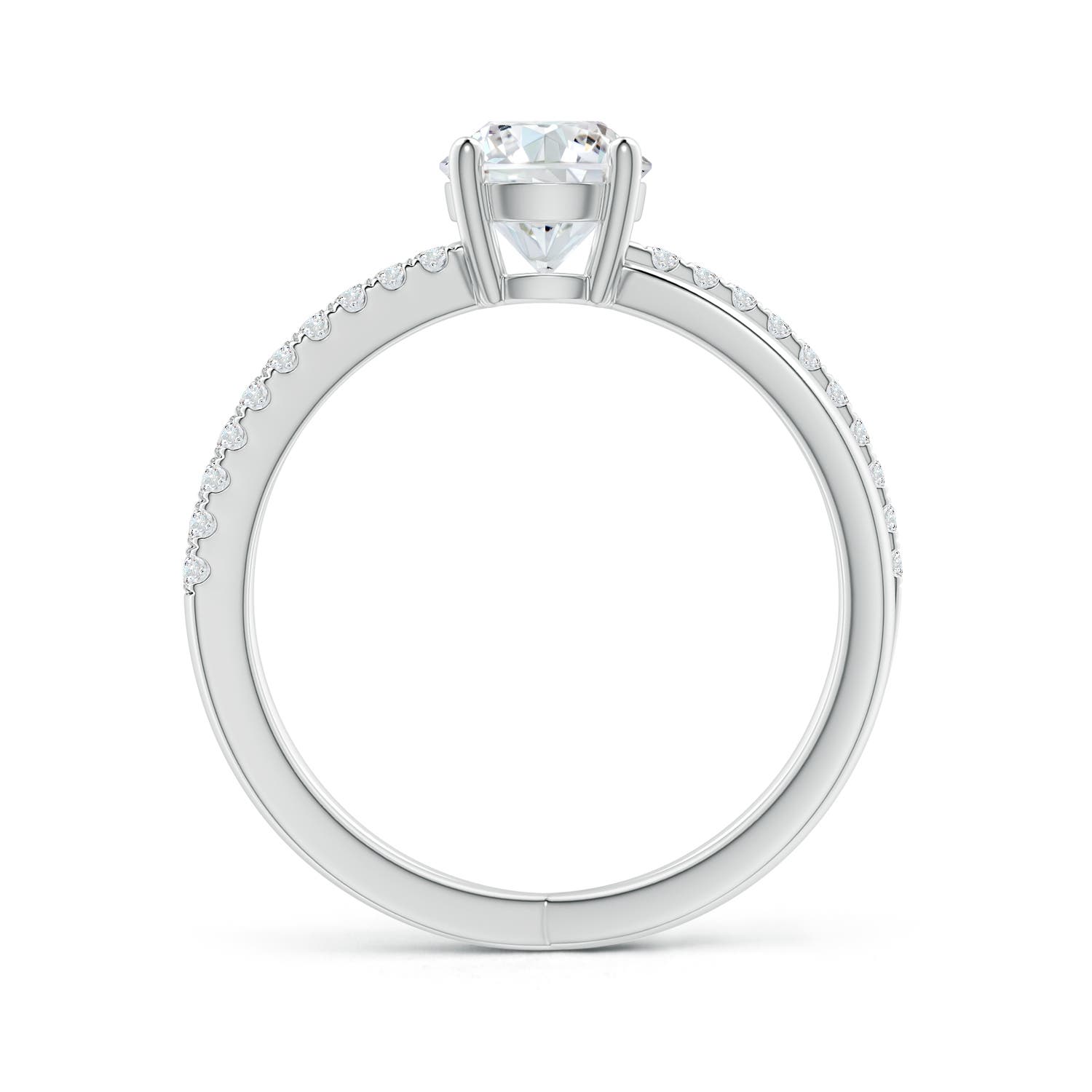 F-G, VS / 1.02 CT / 14 KT White Gold