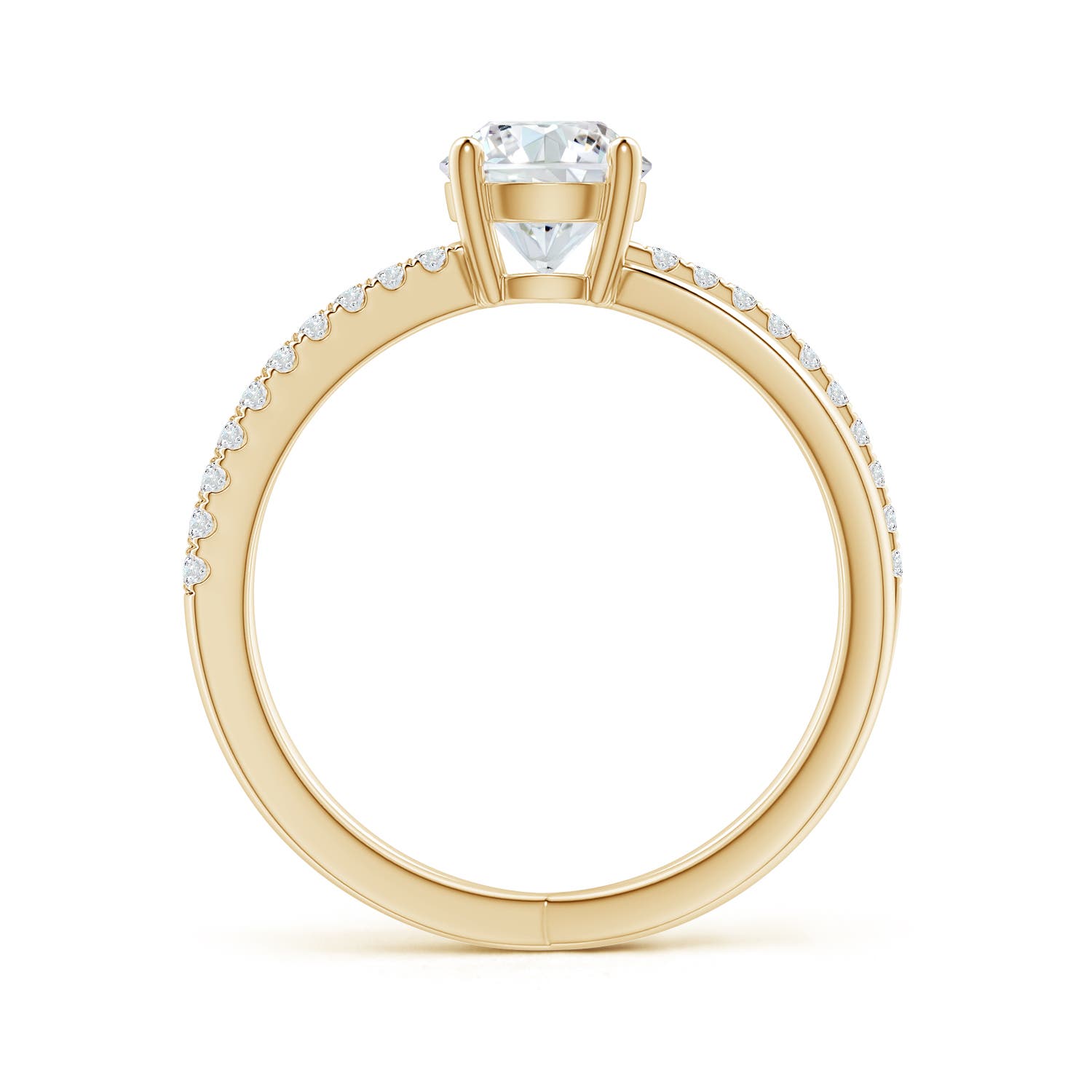 G, VS2 / 1.02 CT / 14 KT Yellow Gold