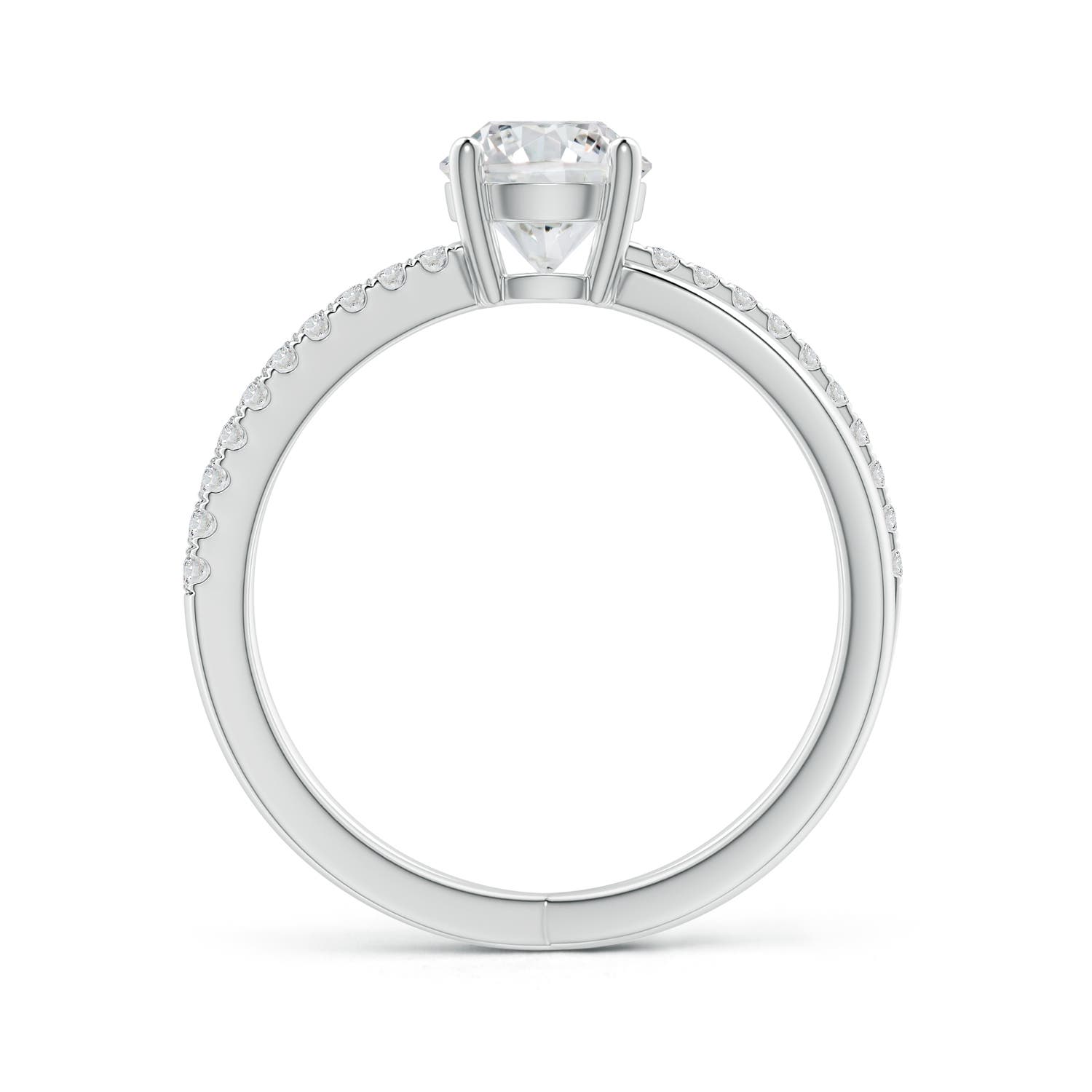 H, SI2 / 1.02 CT / 14 KT White Gold