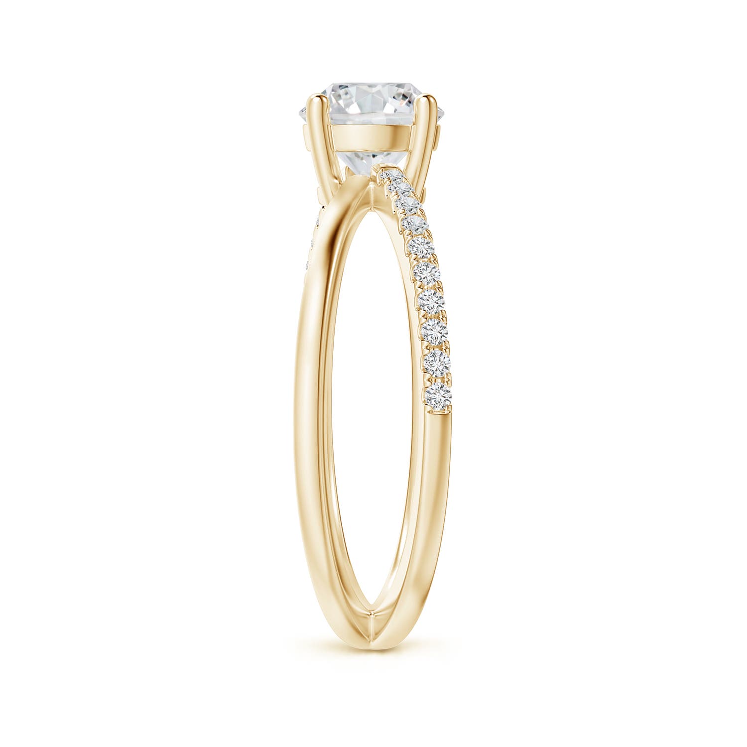 H, SI2 / 1.02 CT / 14 KT Yellow Gold