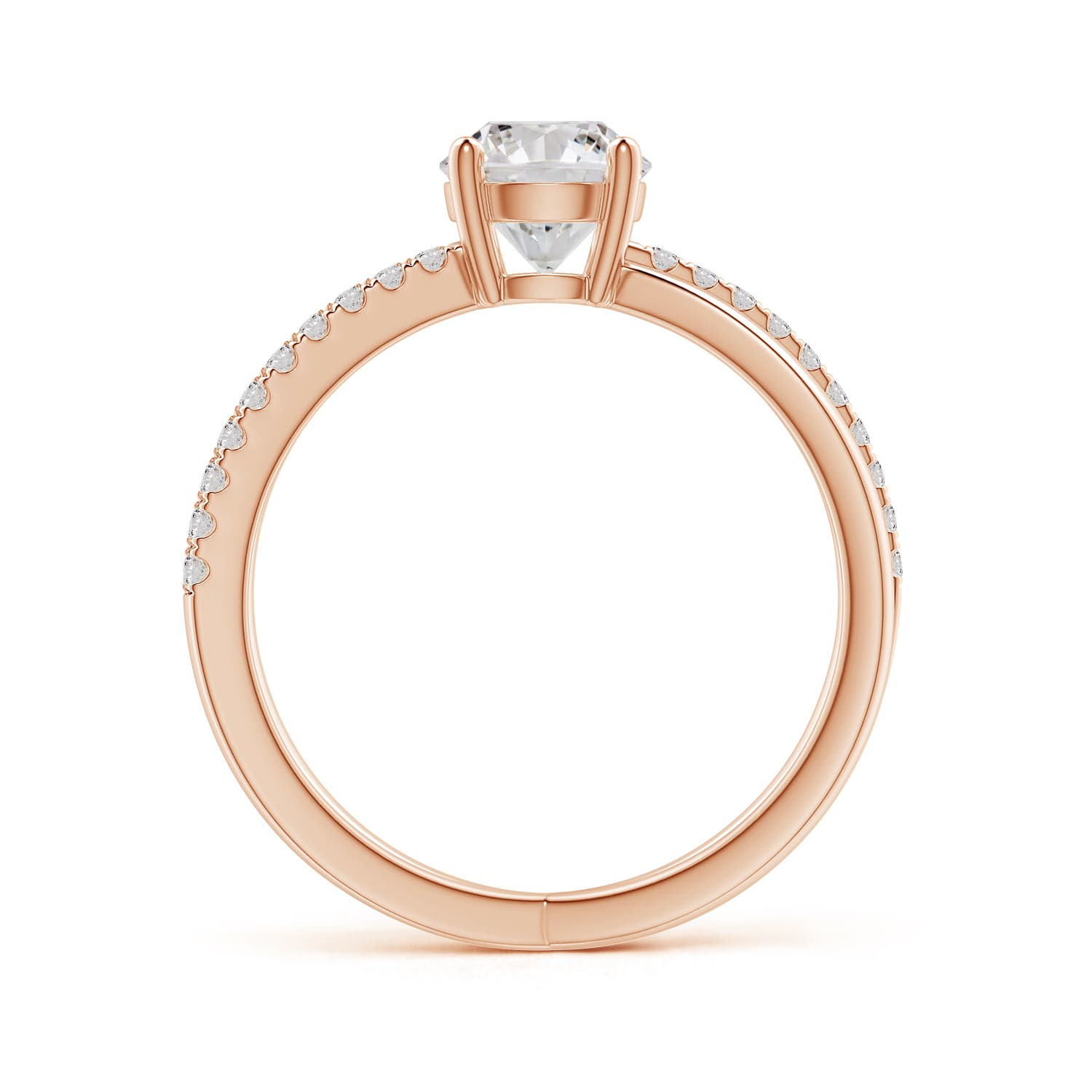 I-J, I1-I2 / 1.02 CT / 14 KT Rose Gold