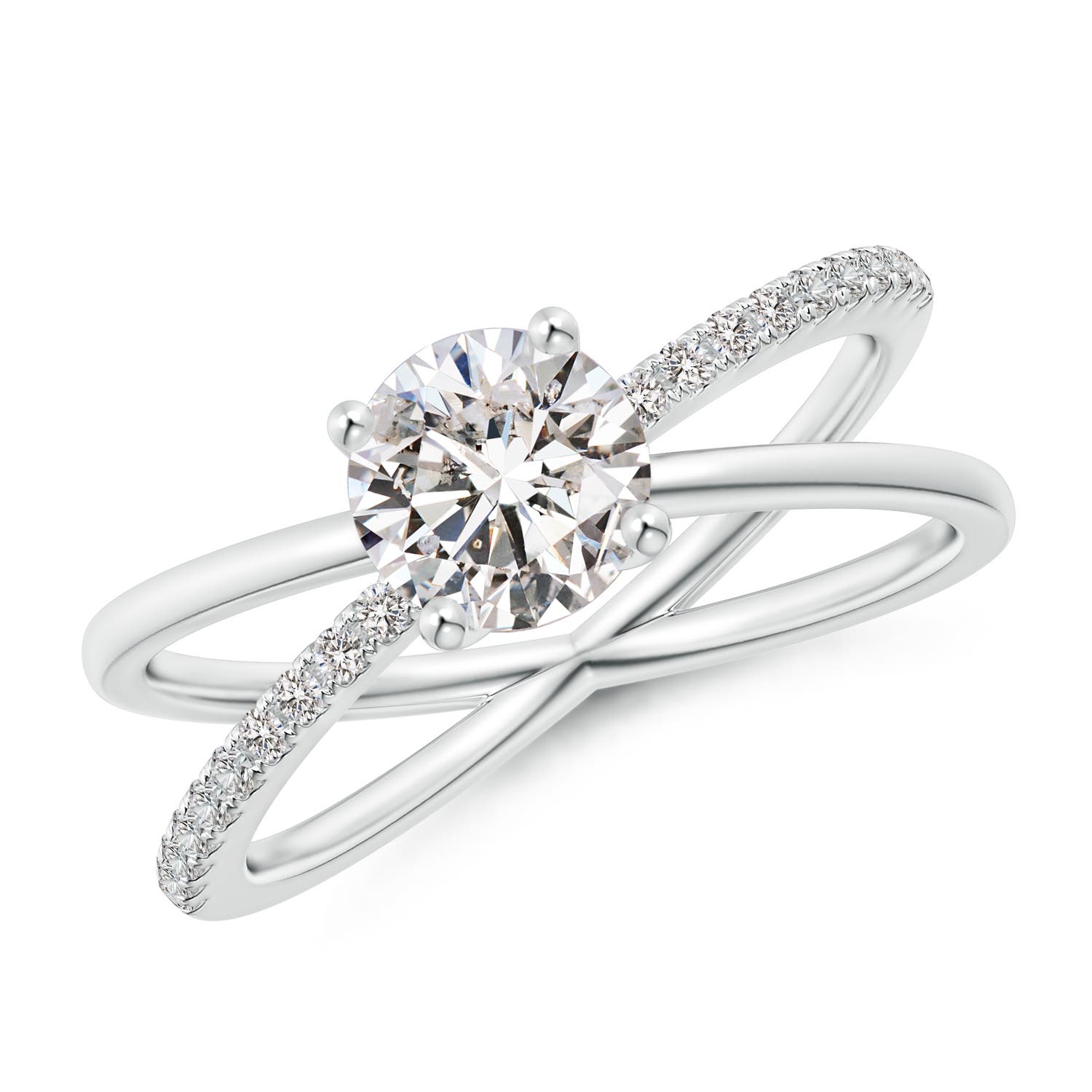 I-J, I1-I2 / 1.02 CT / 14 KT White Gold