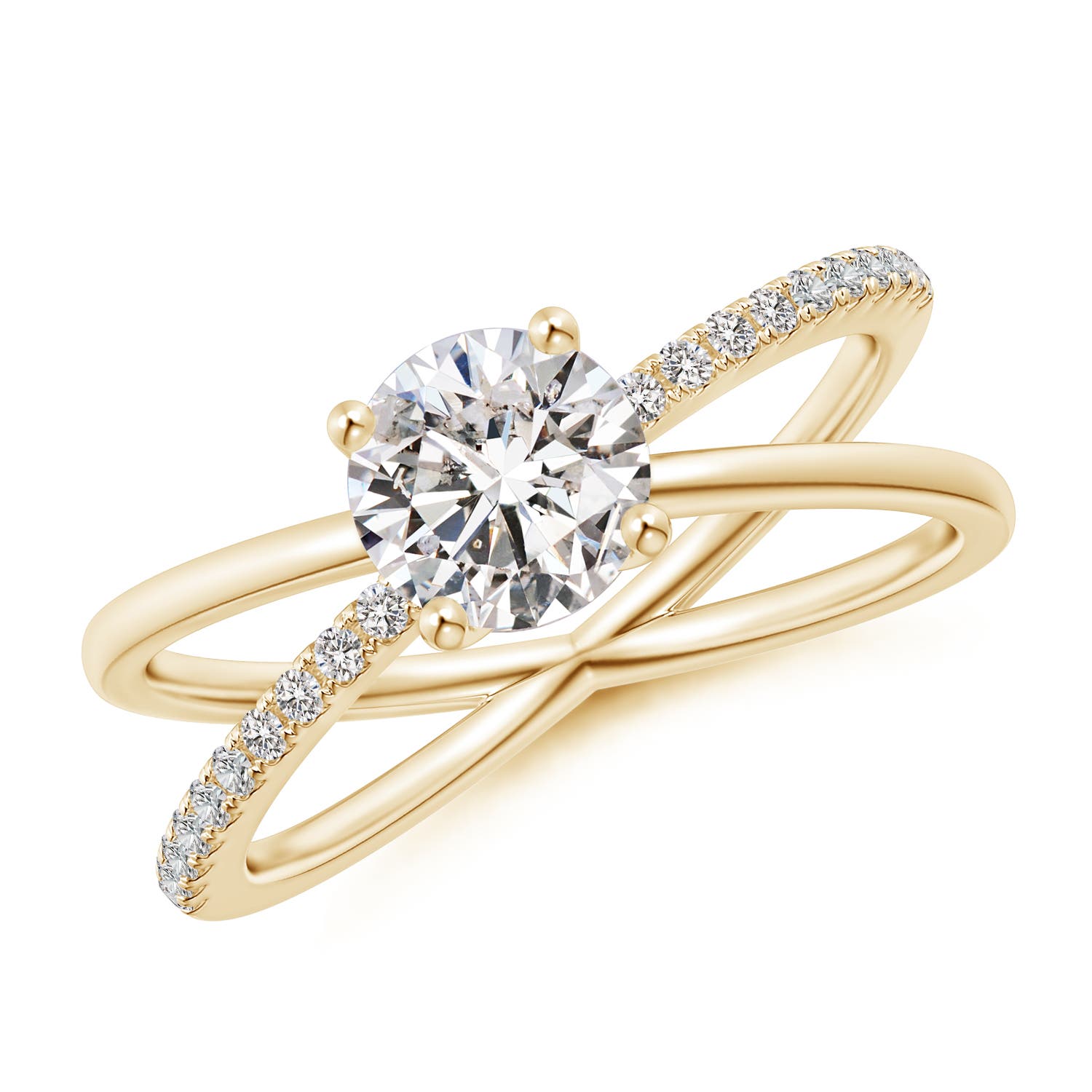 I-J, I1-I2 / 1.02 CT / 14 KT Yellow Gold