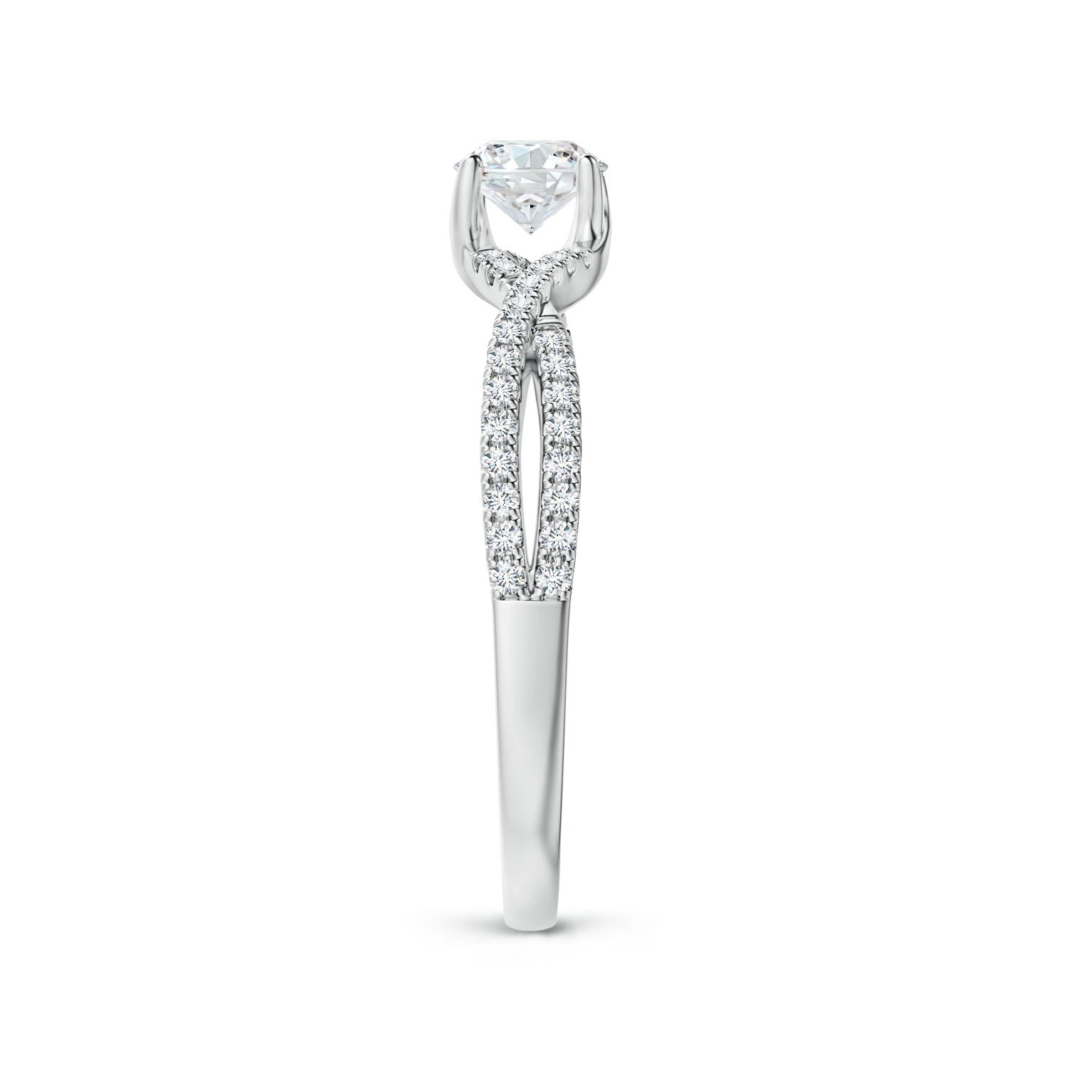 F-G, VS / 0.58 CT / 14 KT White Gold