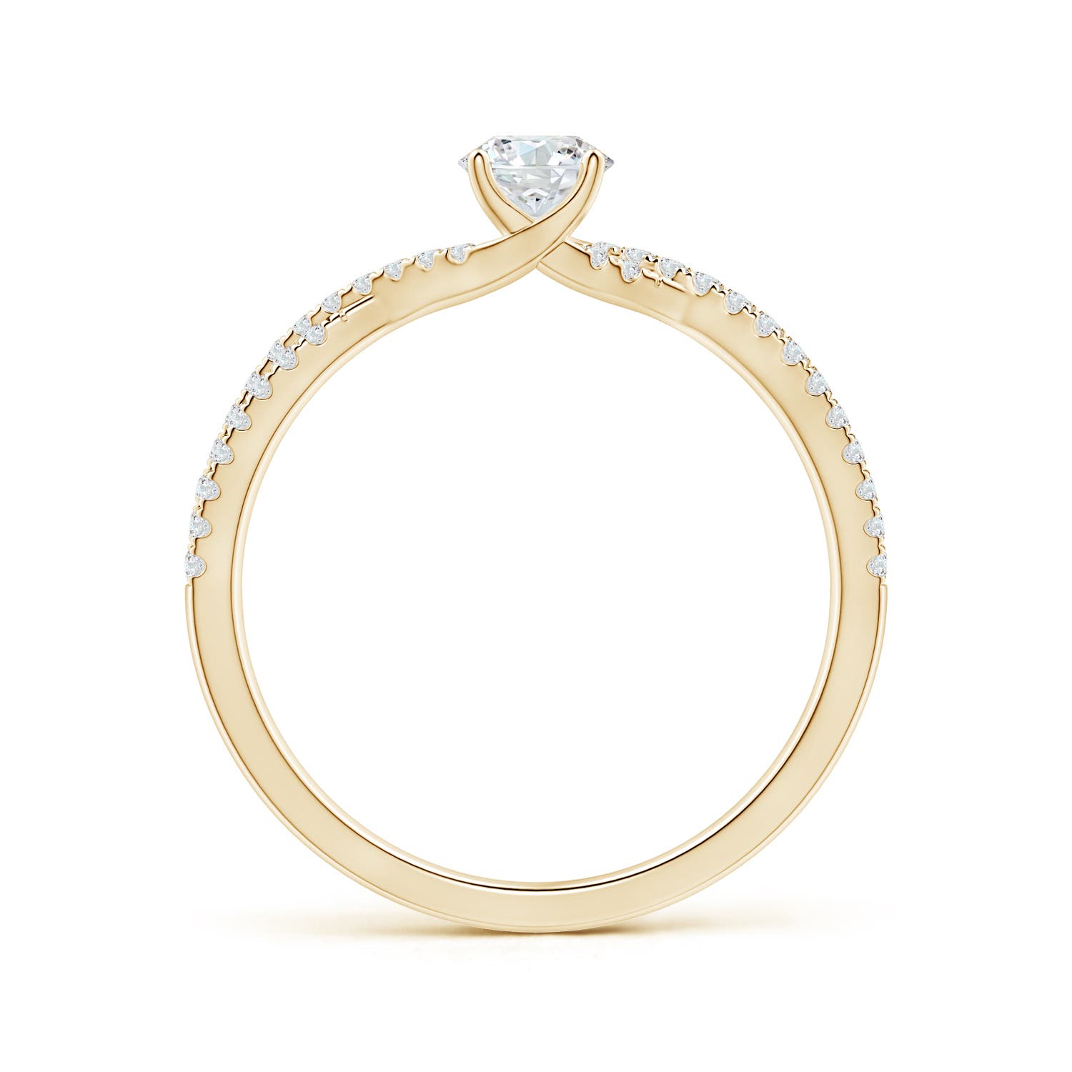 G, VS2 / 0.58 CT / 14 KT Yellow Gold