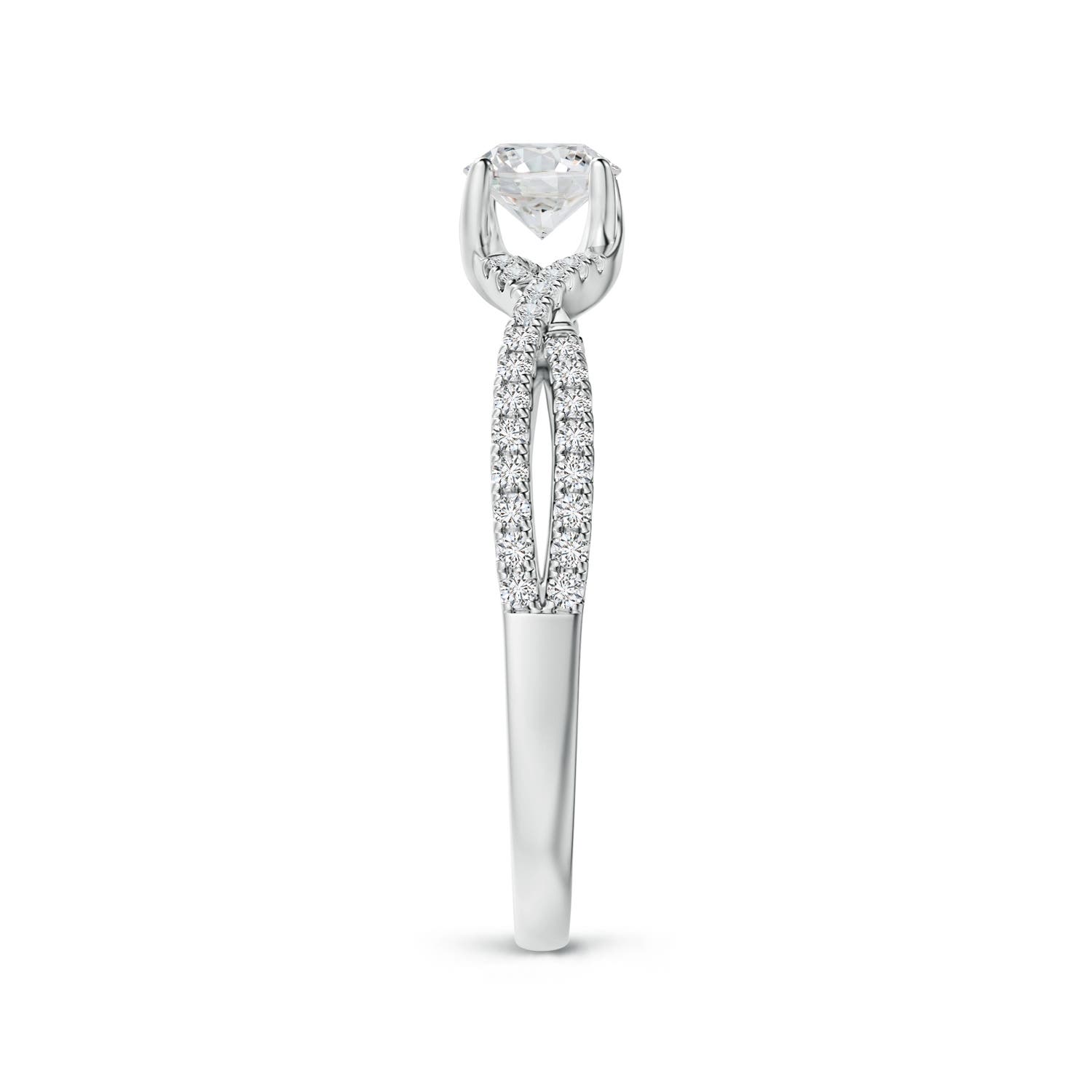 H, SI2 / 0.58 CT / 14 KT White Gold