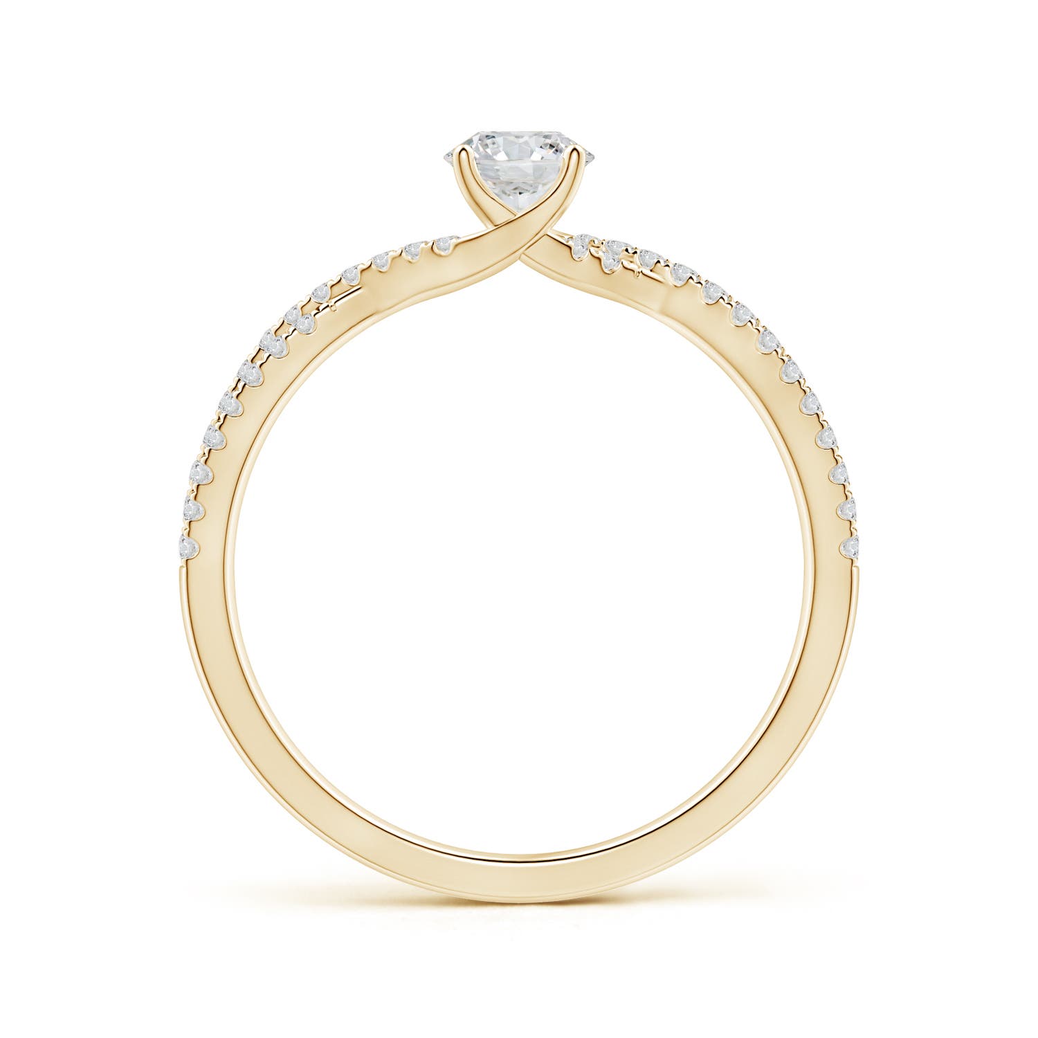 H, SI2 / 0.58 CT / 14 KT Yellow Gold