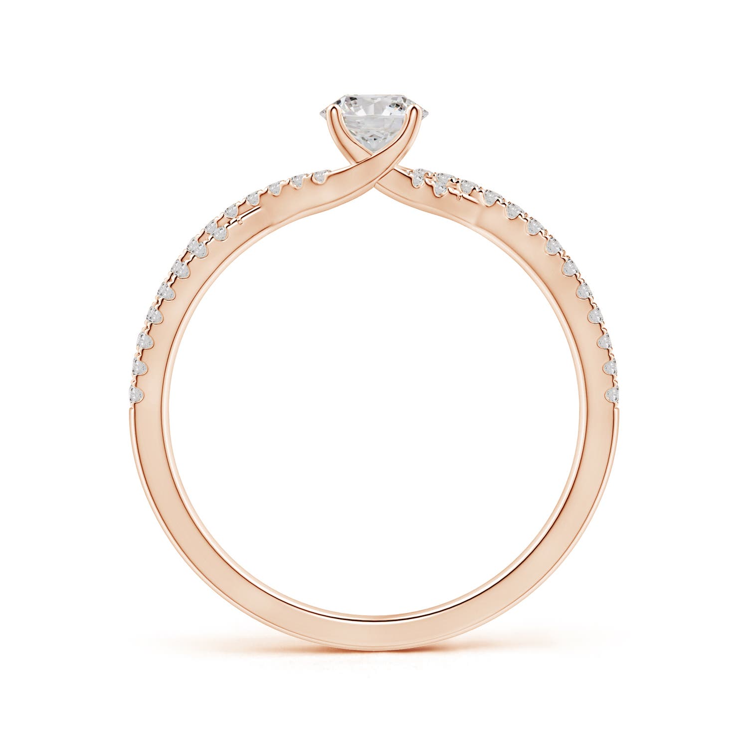 I-J, I1-I2 / 0.58 CT / 14 KT Rose Gold