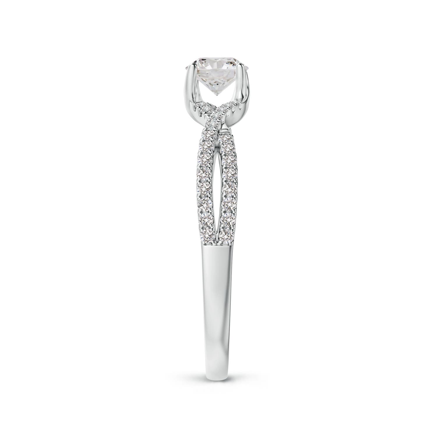 I-J, I1-I2 / 0.58 CT / 14 KT White Gold