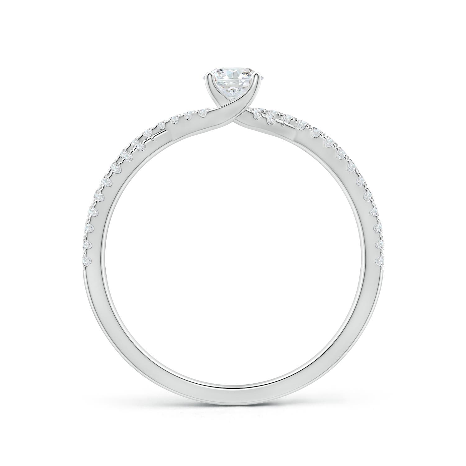 G, VS2 / 0.43 CT / 14 KT White Gold