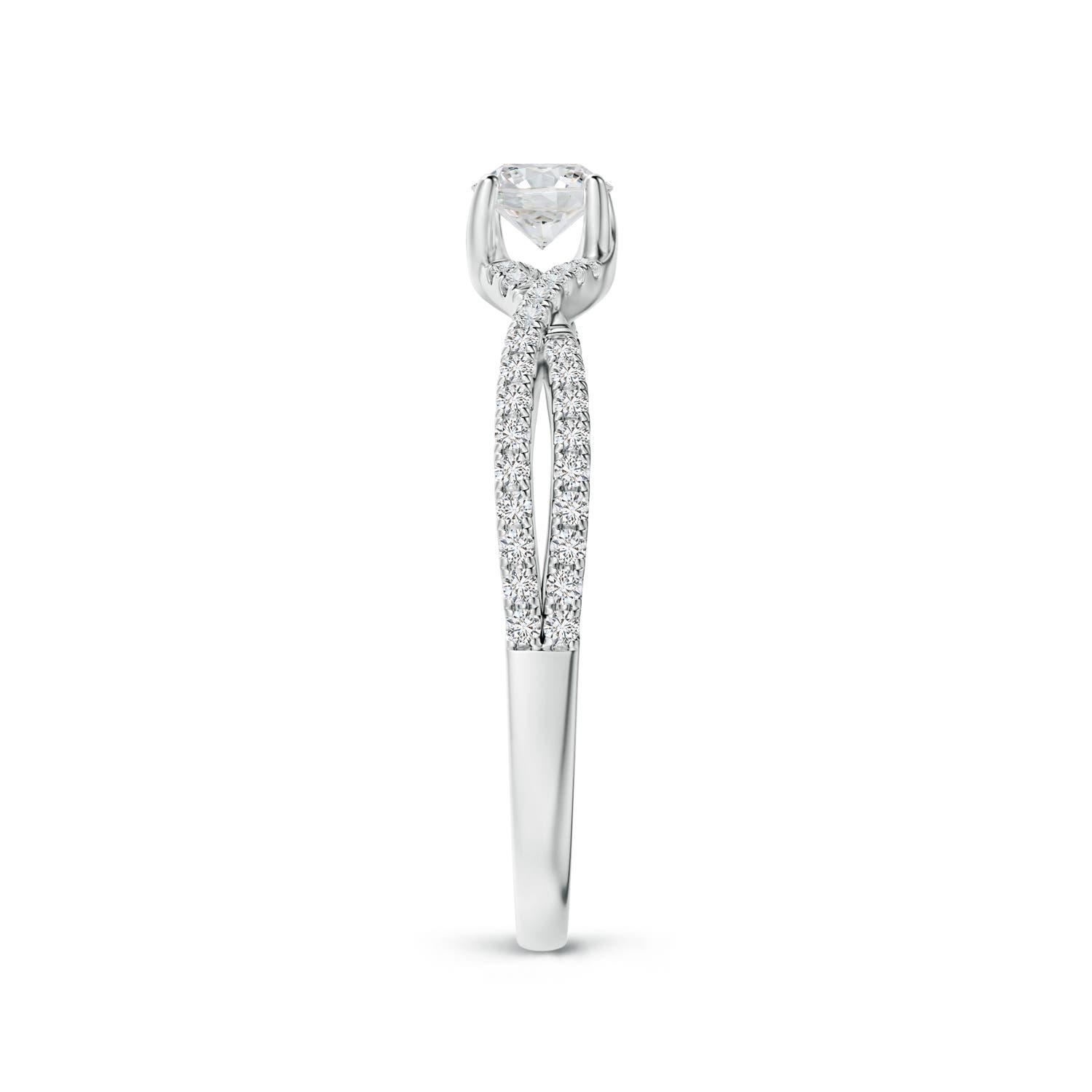 H, SI2 / 0.43 CT / 14 KT White Gold