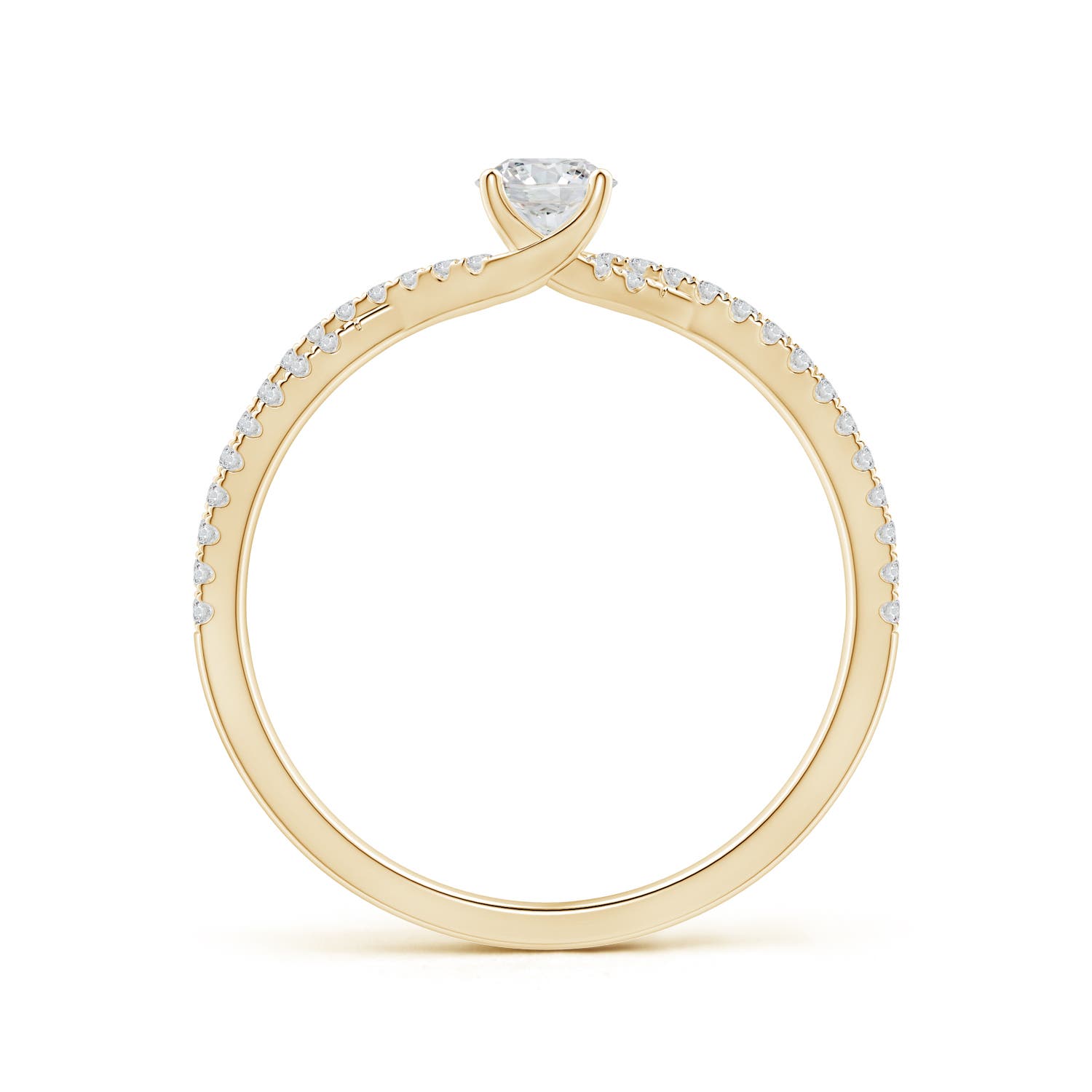 H, SI2 / 0.43 CT / 14 KT Yellow Gold