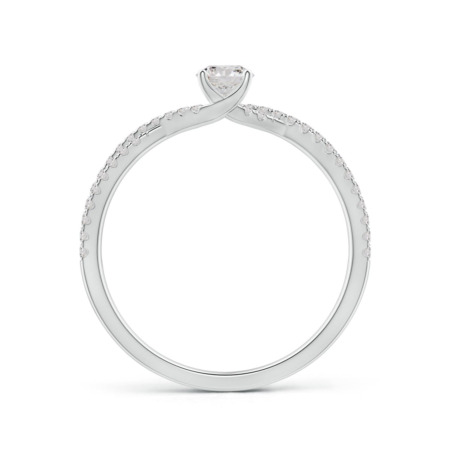 I-J, I1-I2 / 0.43 CT / 14 KT White Gold