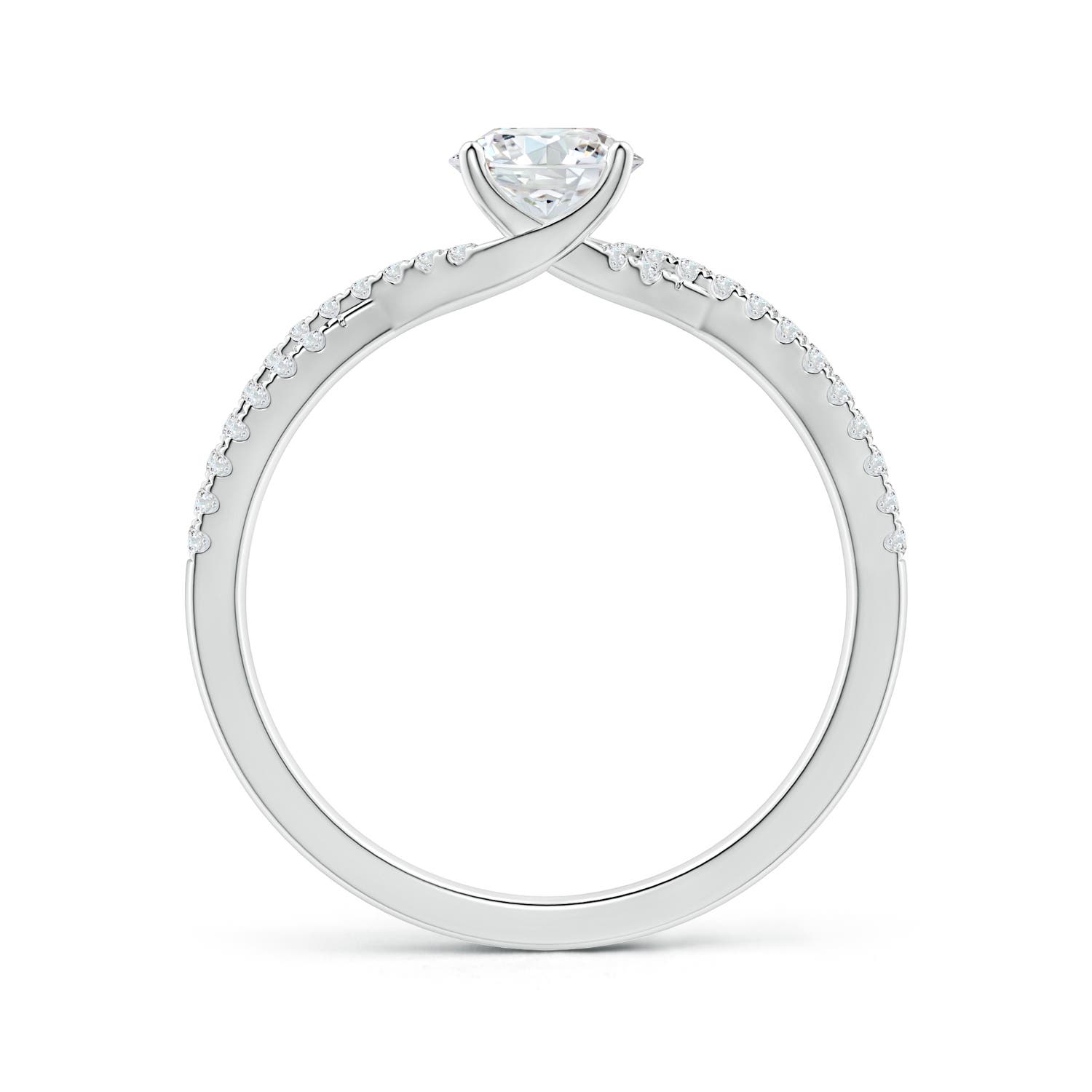 F-G, VS / 0.88 CT / 14 KT White Gold