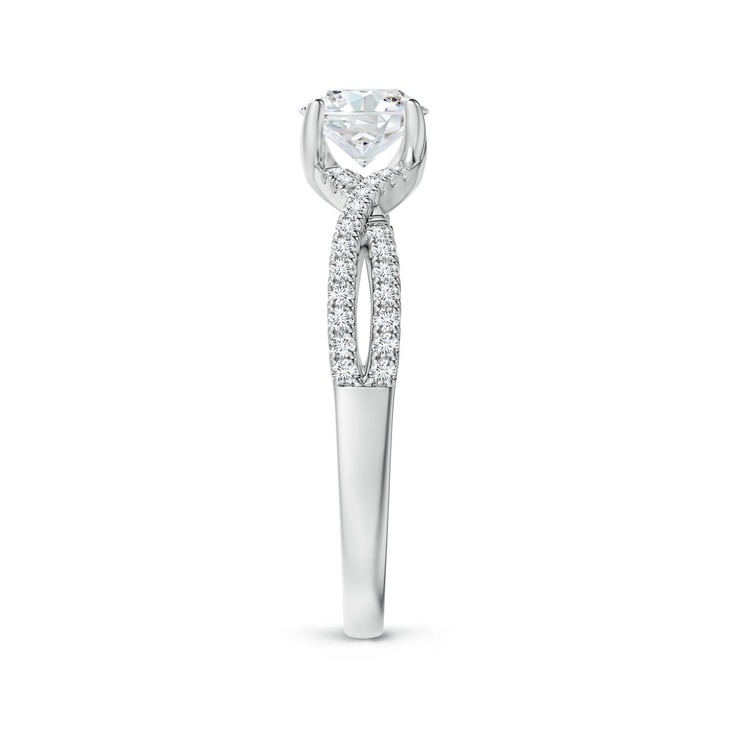 F-G, VS / 0.88 CT / 14 KT White Gold