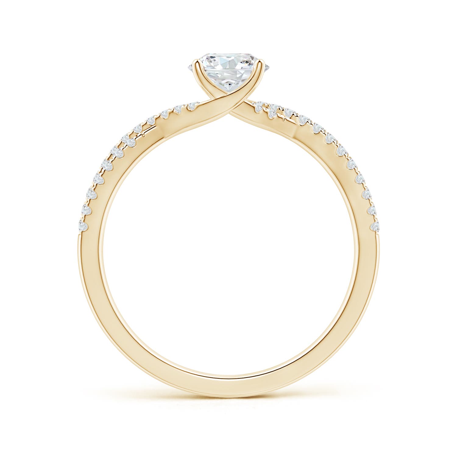 G, VS2 / 0.88 CT / 14 KT Yellow Gold