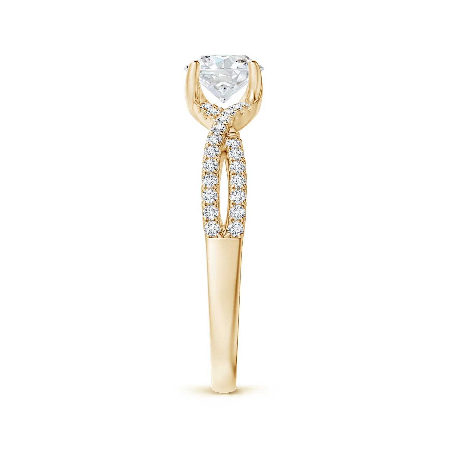 G, VS2 / 0.88 CT / 14 KT Yellow Gold