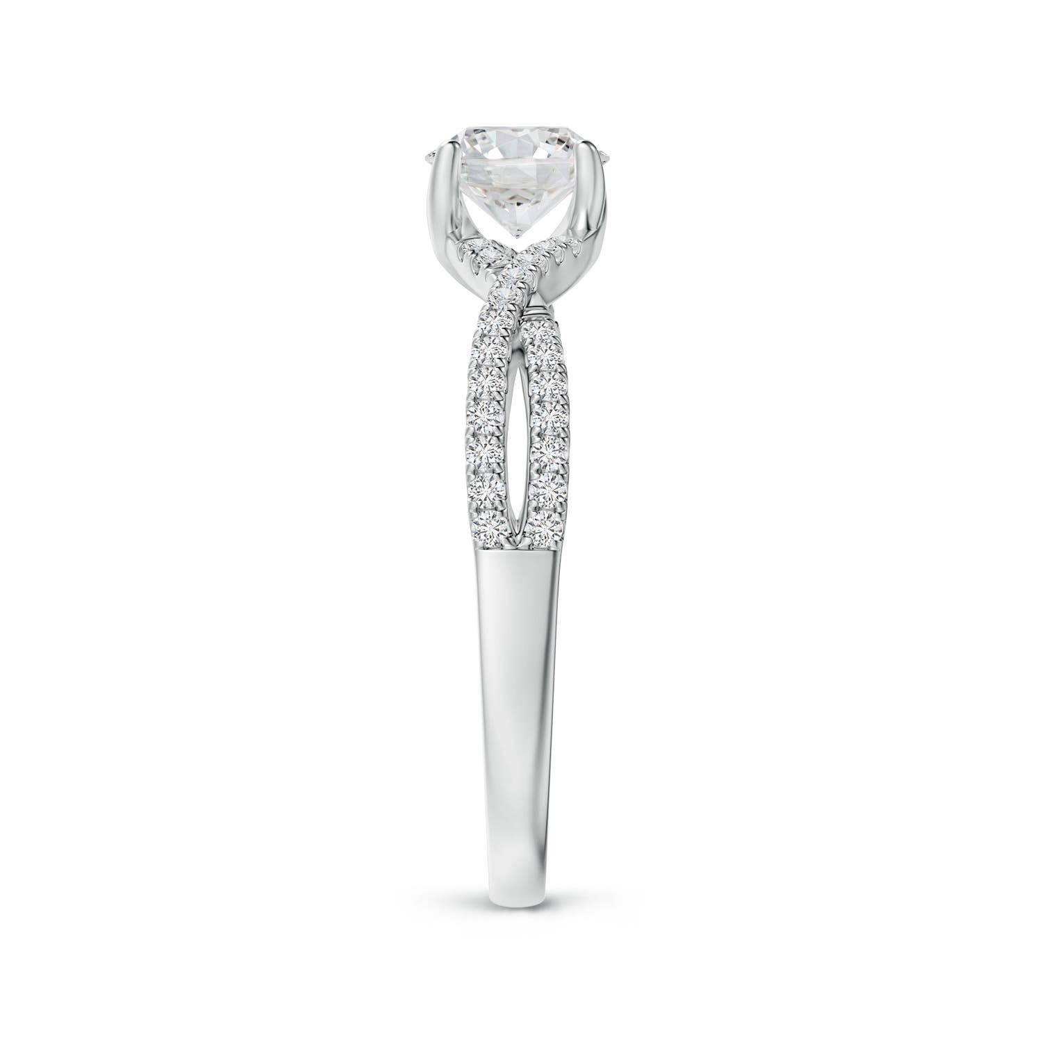 H, SI2 / 0.88 CT / 14 KT White Gold