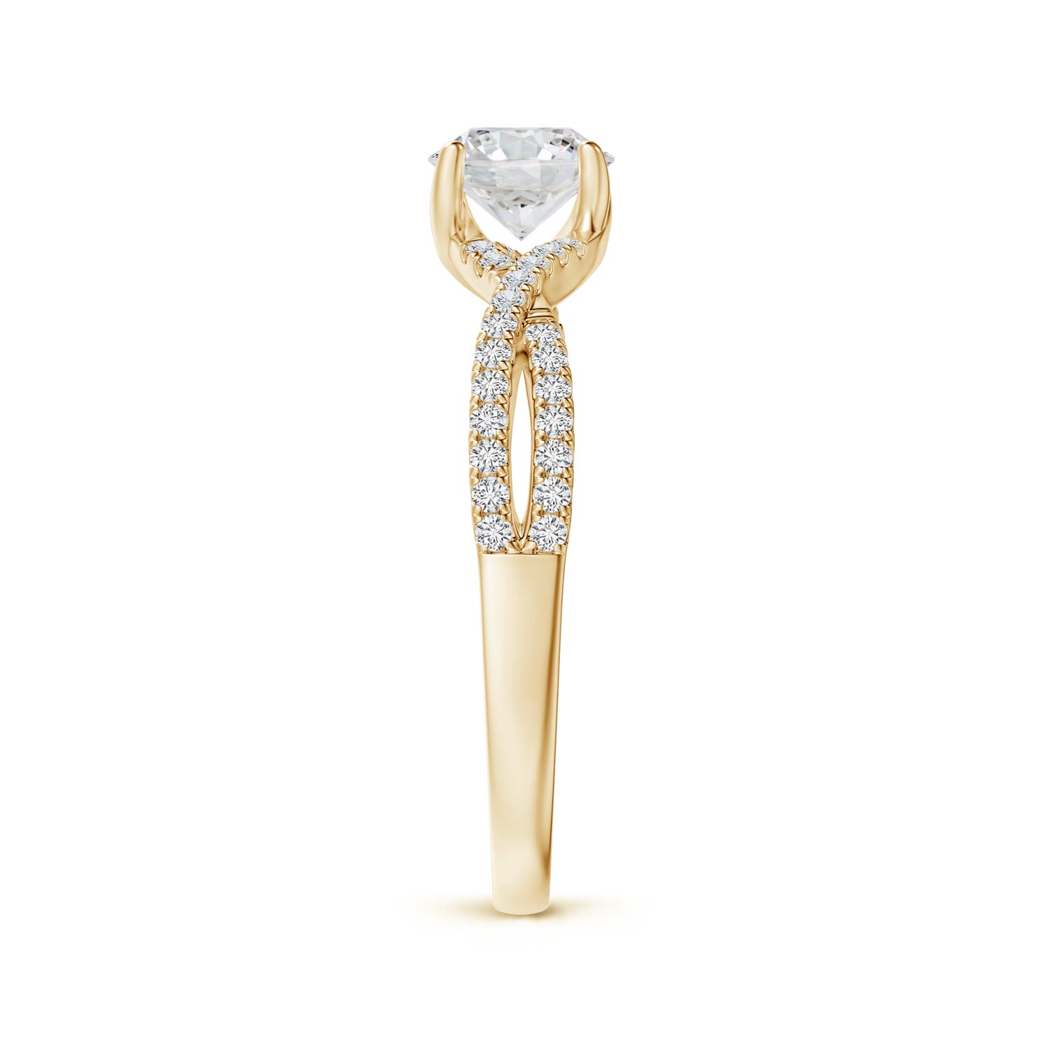 H, SI2 / 0.88 CT / 14 KT Yellow Gold