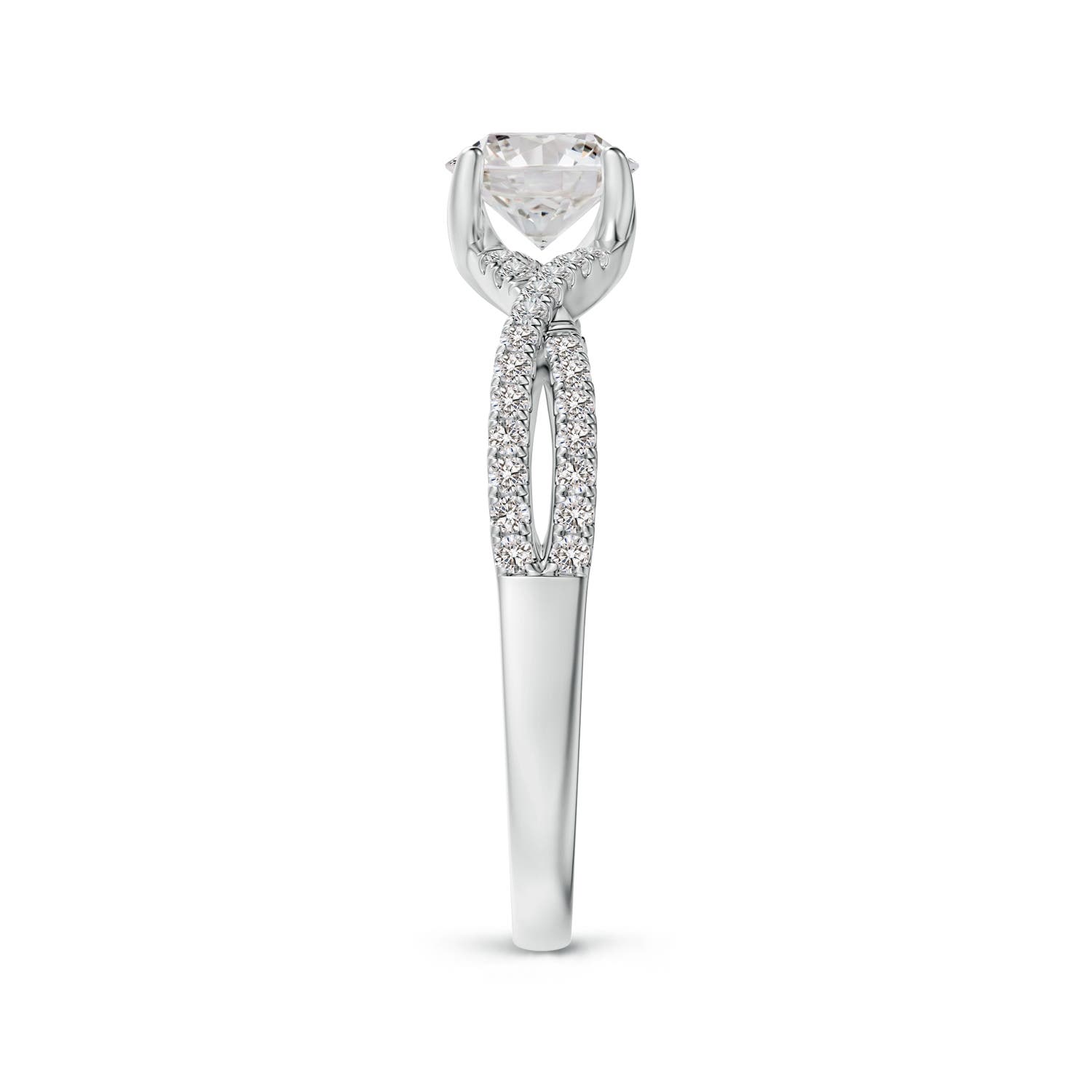 I-J, I1-I2 / 0.88 CT / 14 KT White Gold