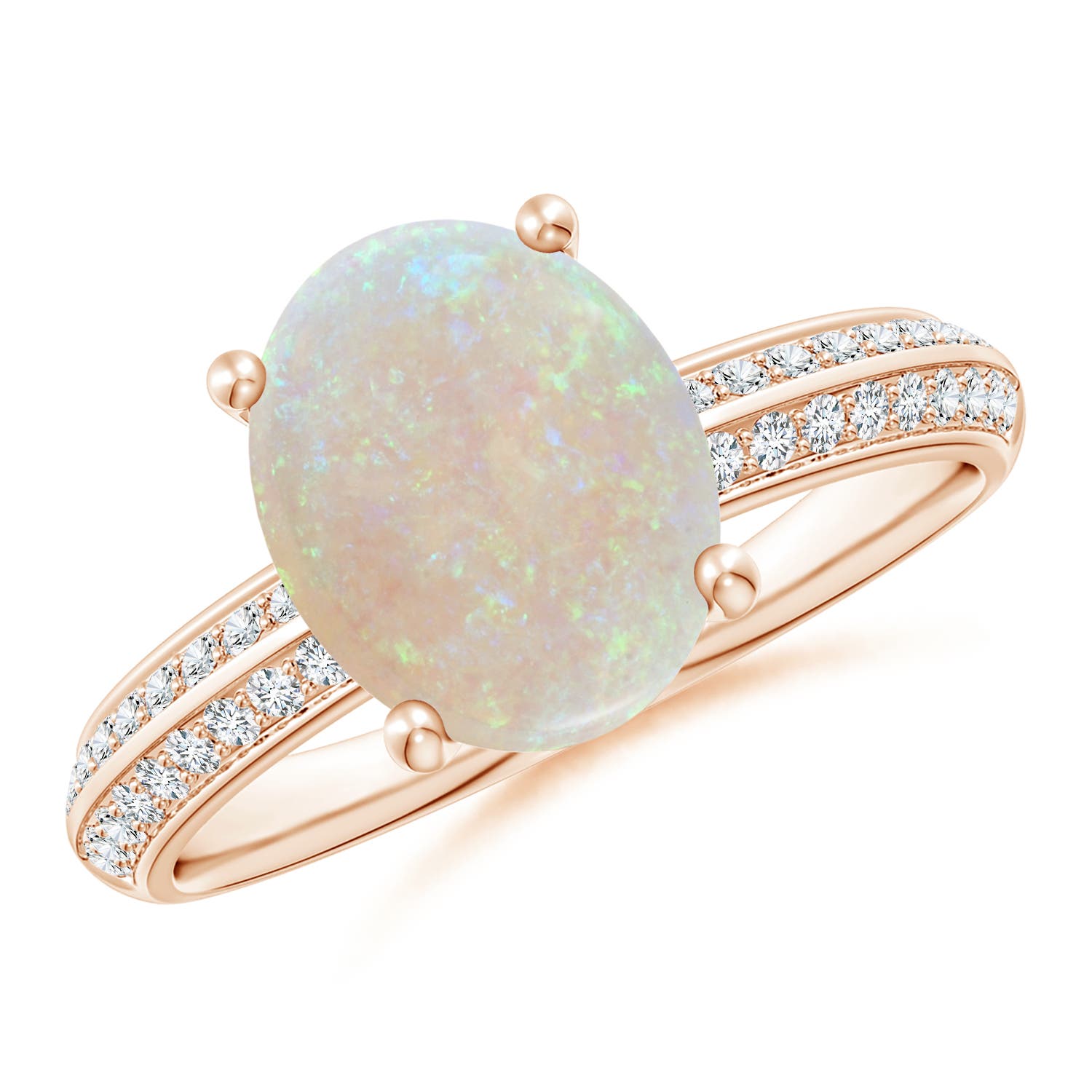 AA - Opal / 1.67 CT / 14 KT Rose Gold