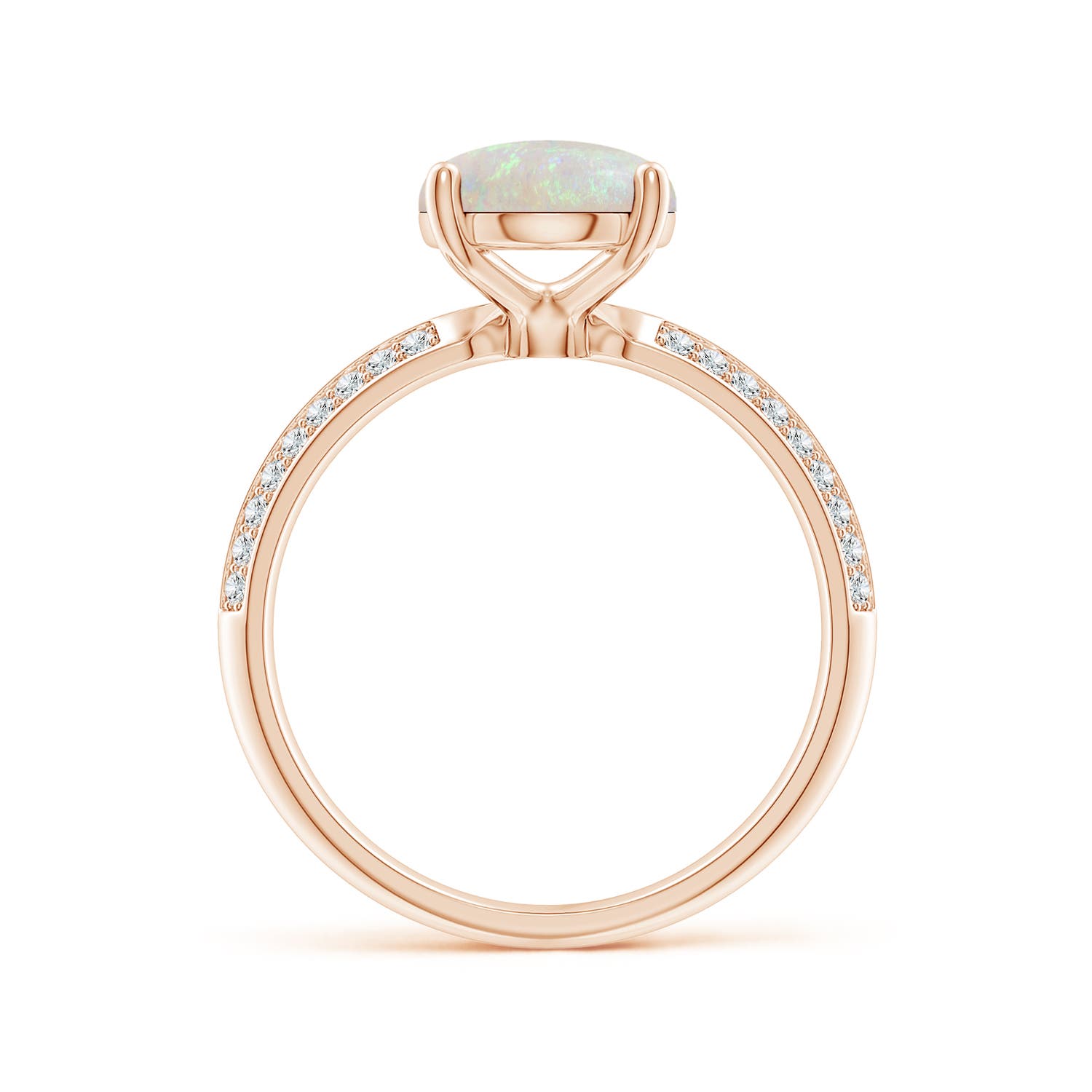 AA - Opal / 1.67 CT / 14 KT Rose Gold