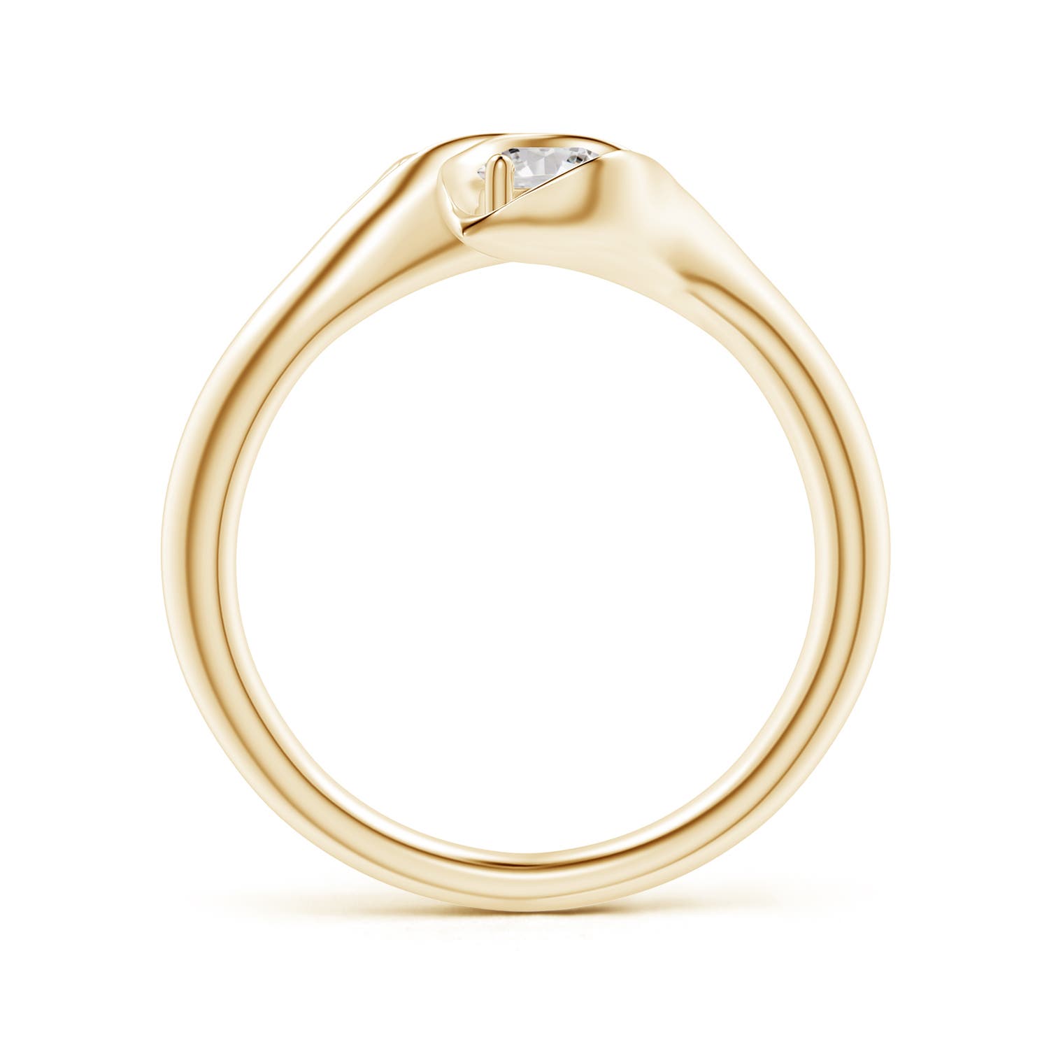 I-J, I1-I2 / 0.46 CT / 14 KT Yellow Gold