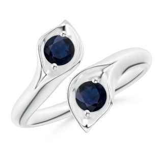 Round A Blue Sapphire