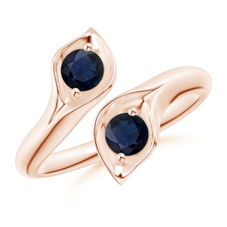 Round A Blue Sapphire