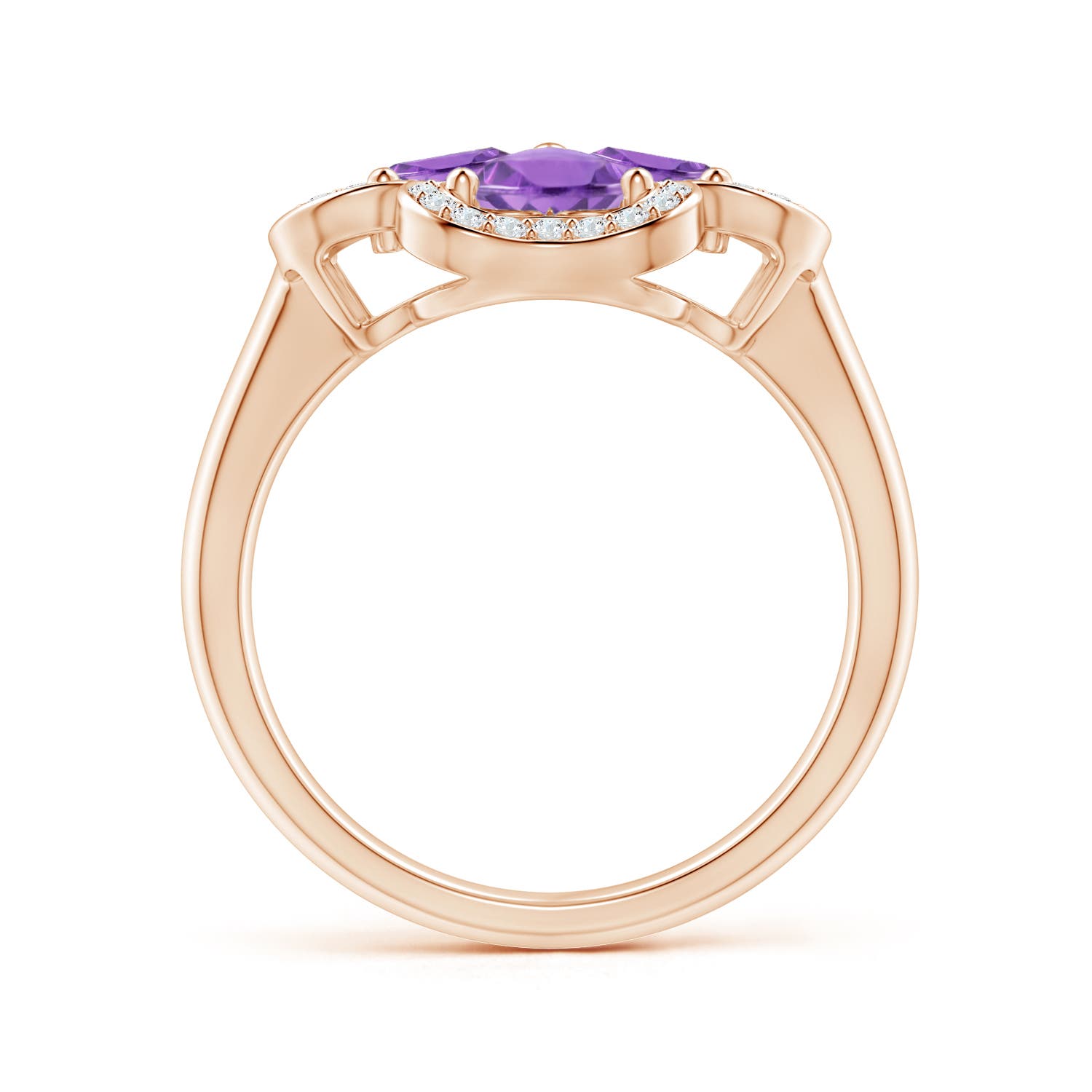 A - Amethyst / 1.57 CT / 14 KT Rose Gold