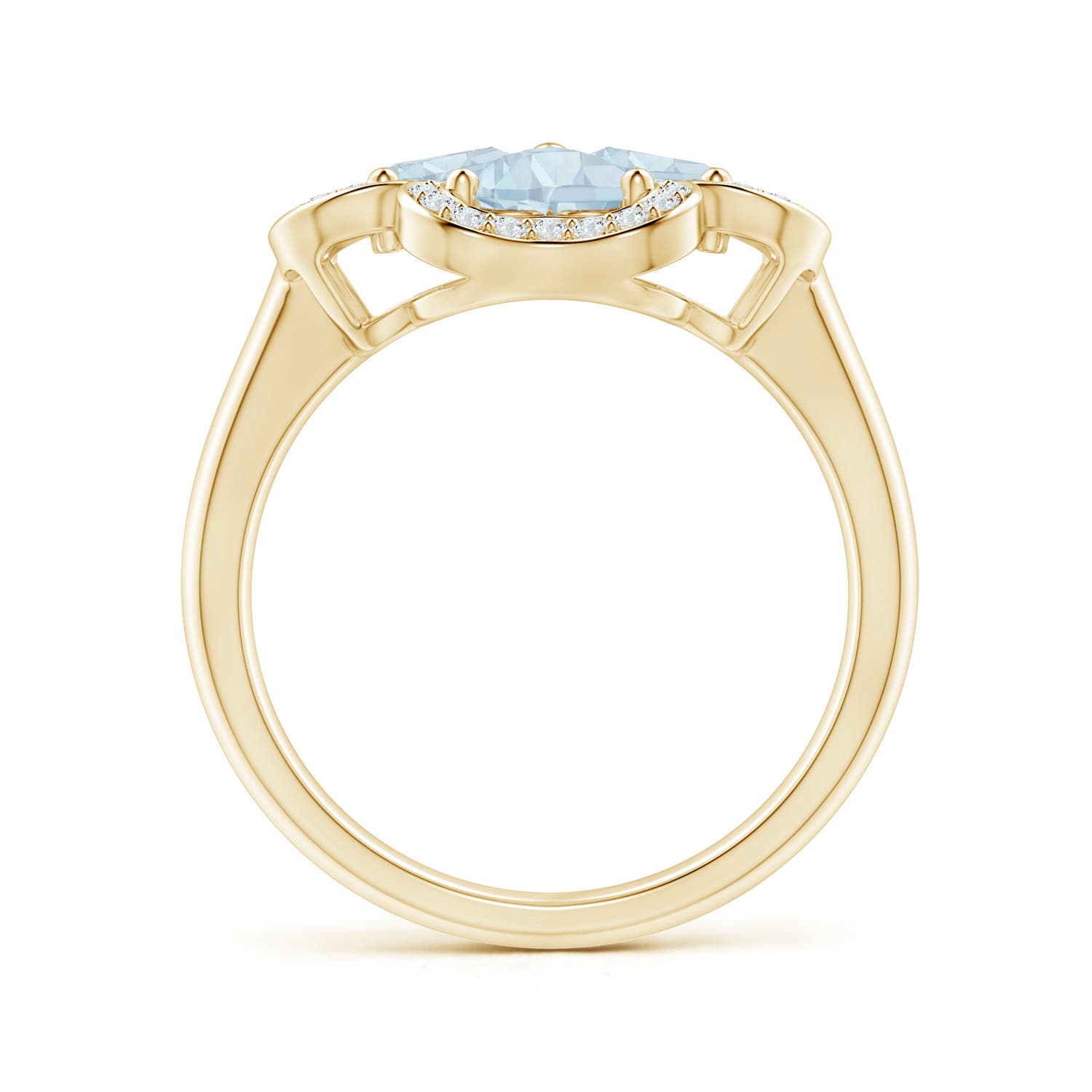 A - Aquamarine / 1.56 CT / 14 KT Yellow Gold