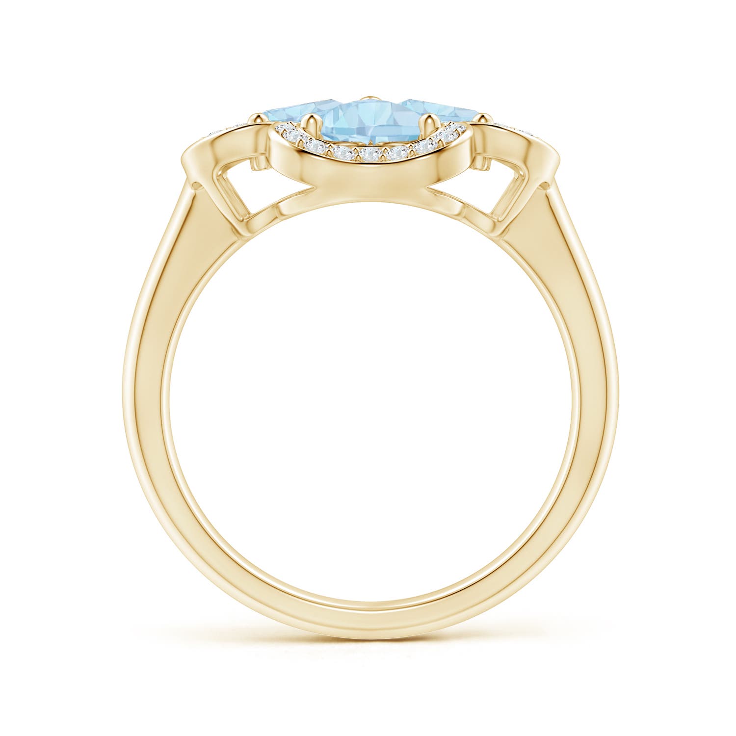 AA - Aquamarine / 1.56 CT / 14 KT Yellow Gold