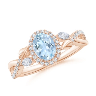 Oval AA Aquamarine