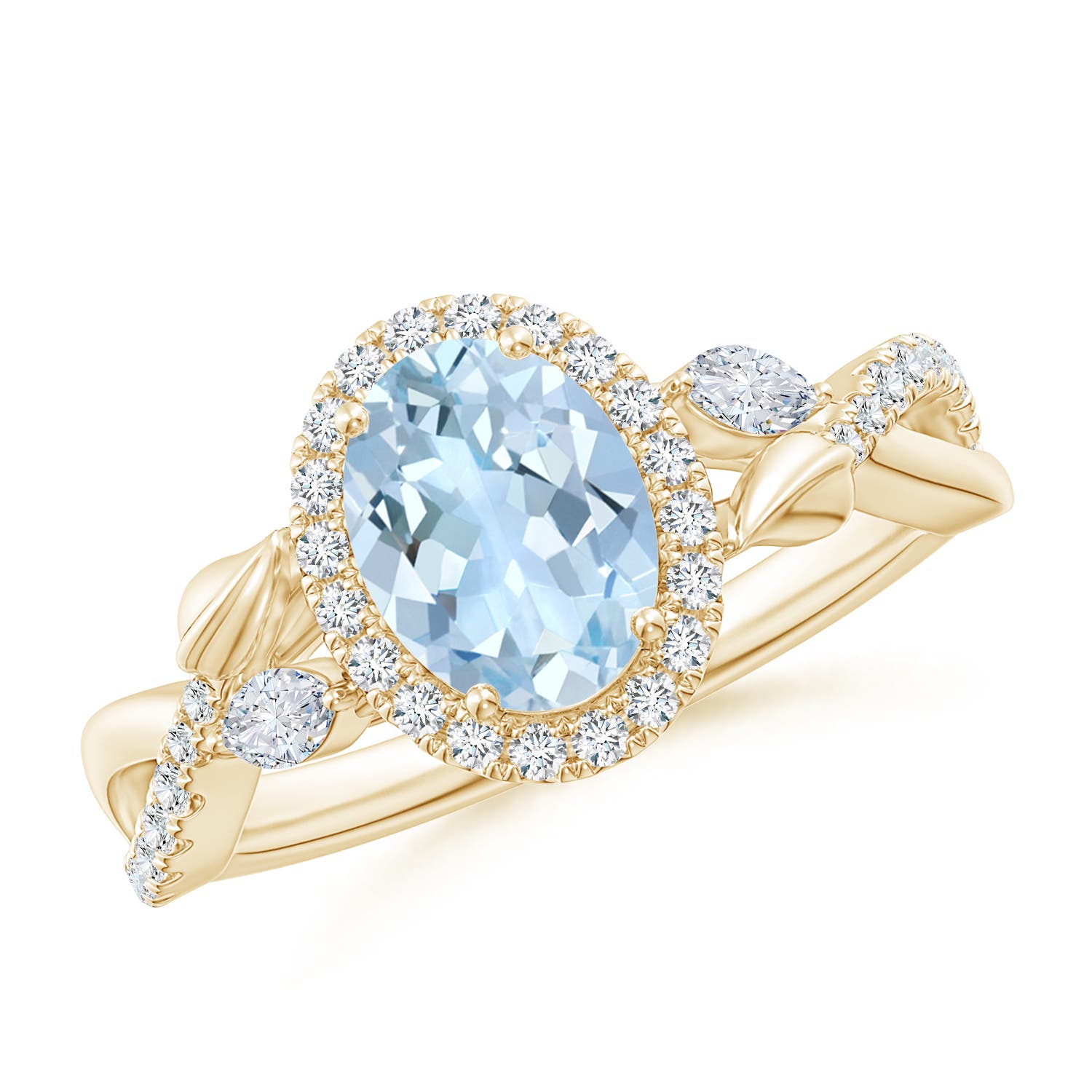 AA - Aquamarine / 1.42 CT / 14 KT Yellow Gold