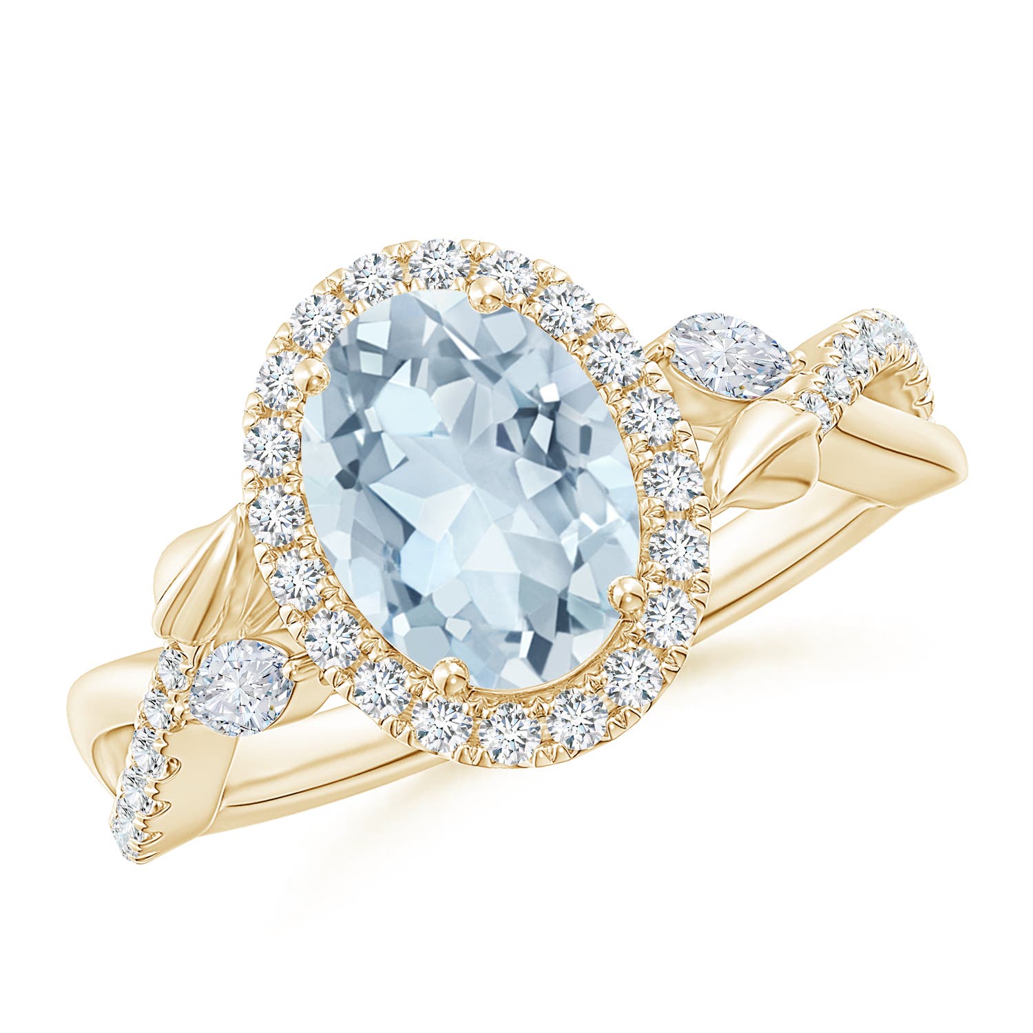 A - Aquamarine / 1.96 CT / 14 KT Yellow Gold