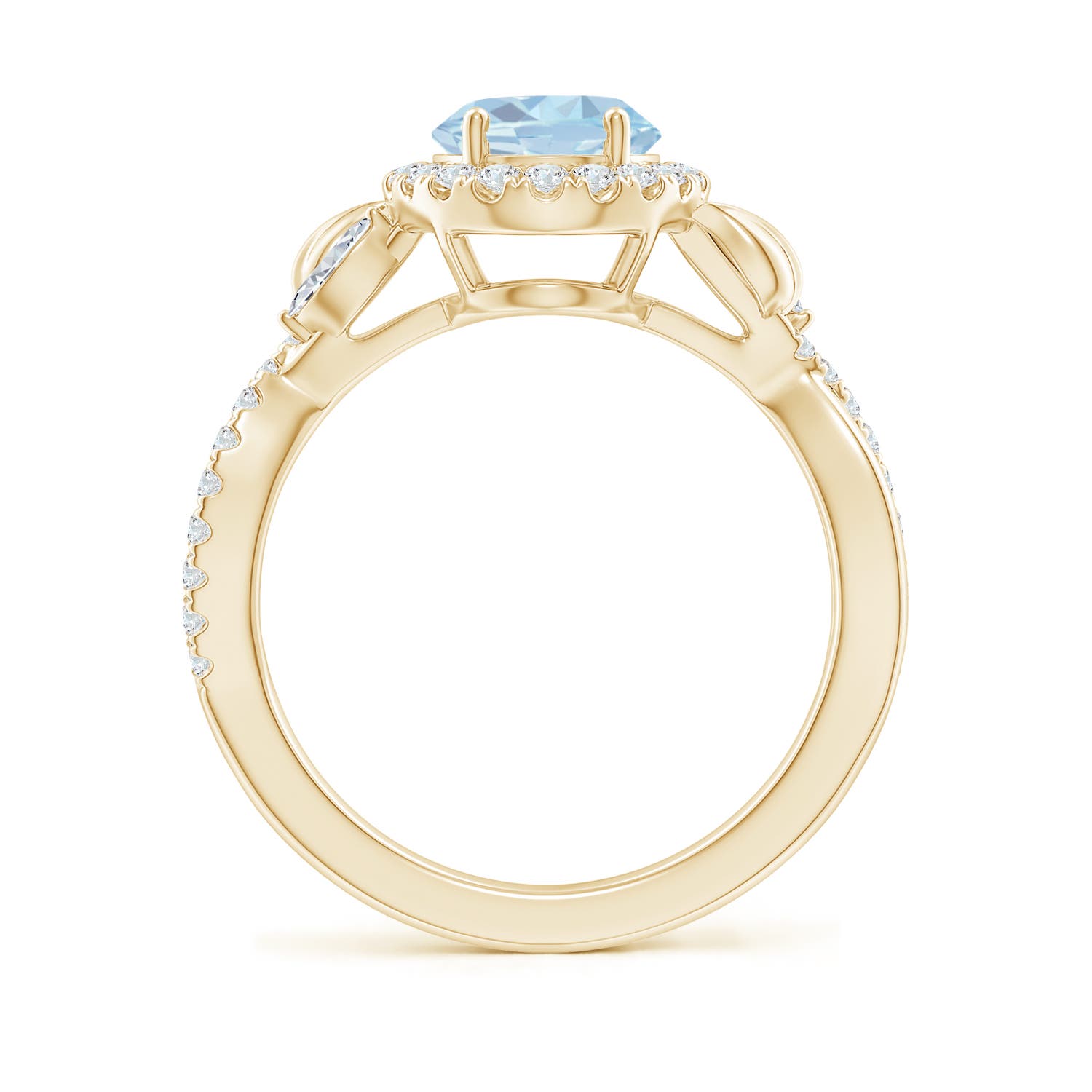 A - Aquamarine / 1.96 CT / 14 KT Yellow Gold